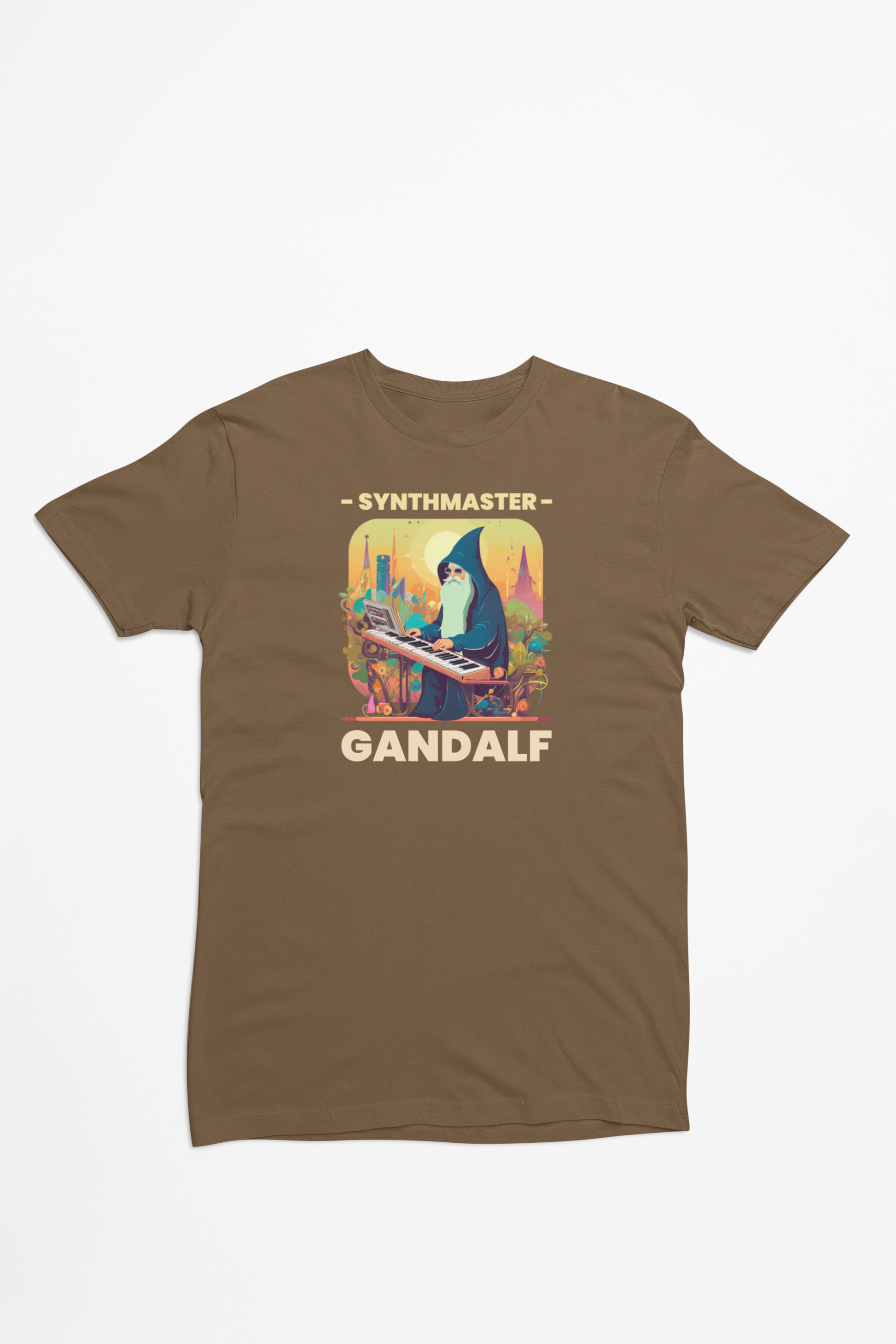Synthmaster Gandalf - T-shirt - Coolshirts.dk