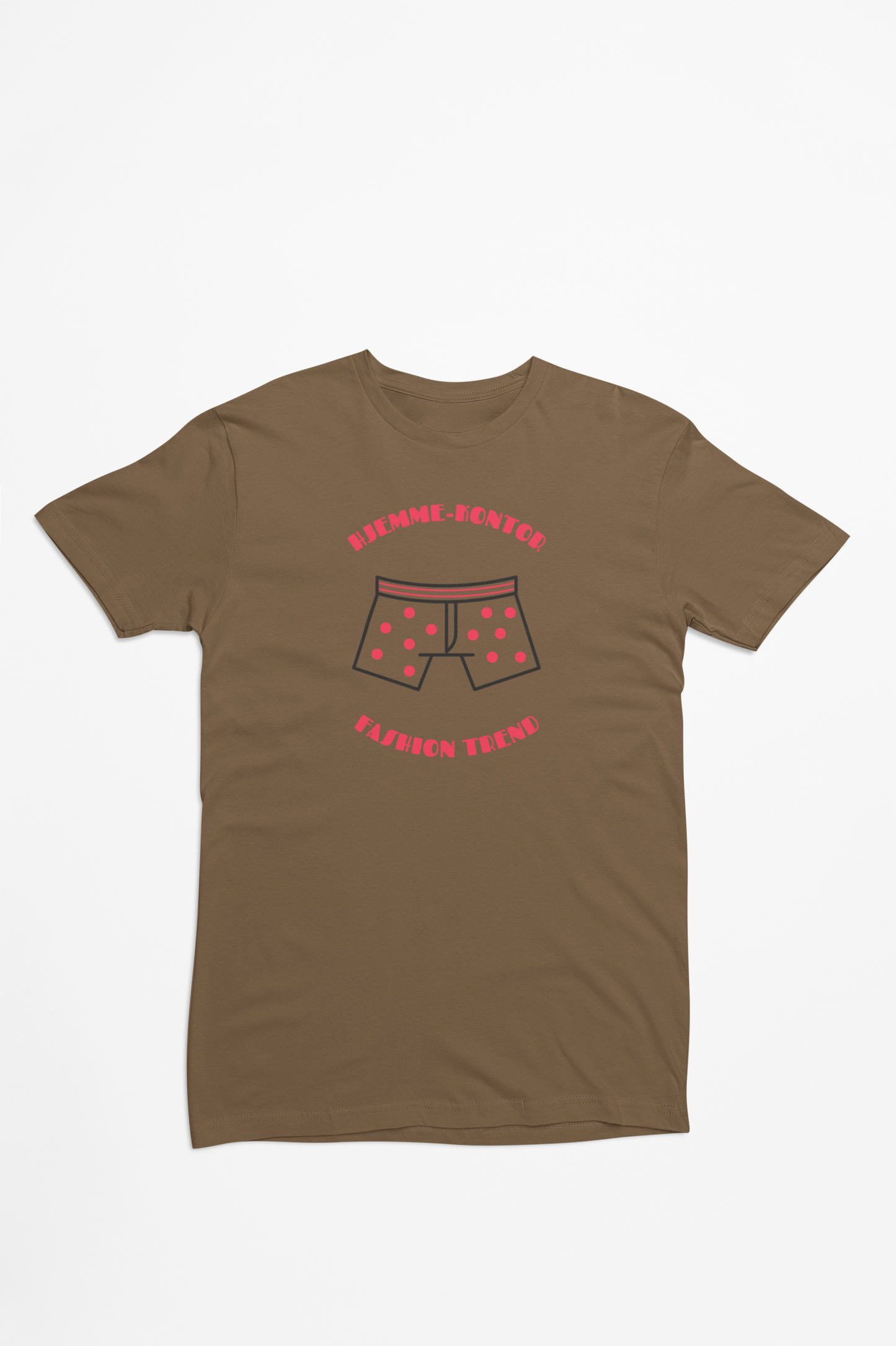 Hjemme-Kontor - T-shirt - Coolshirts.dk