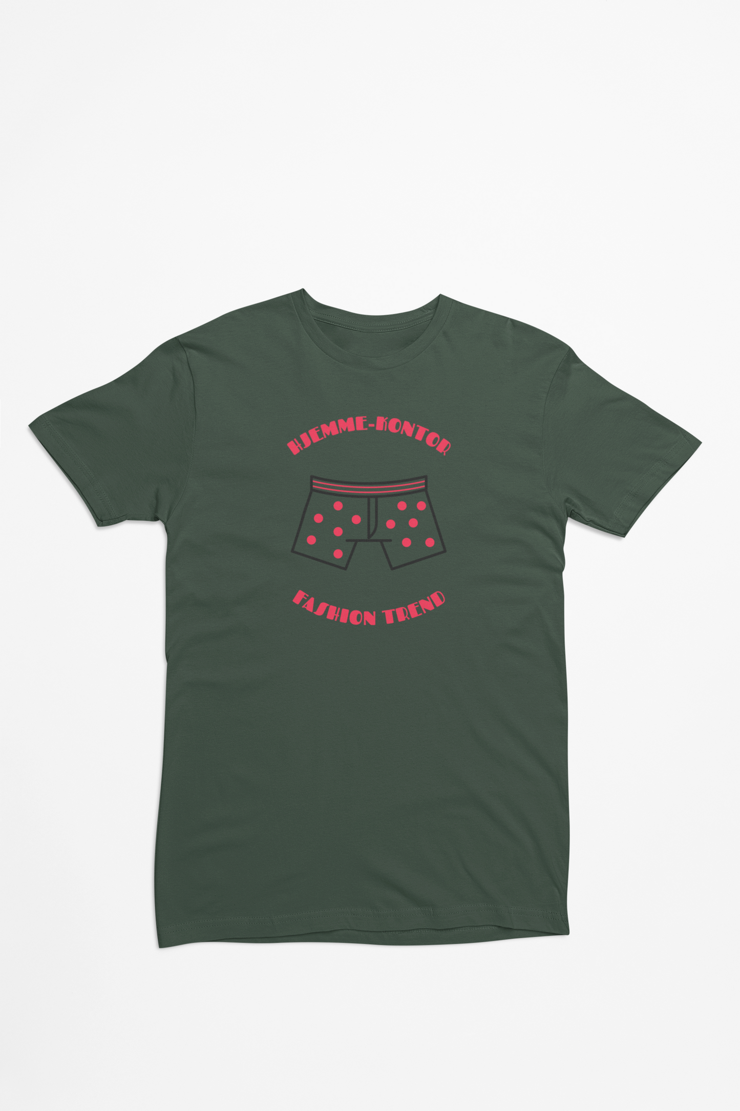Hjemme-Kontor - T-shirt - Coolshirts.dk