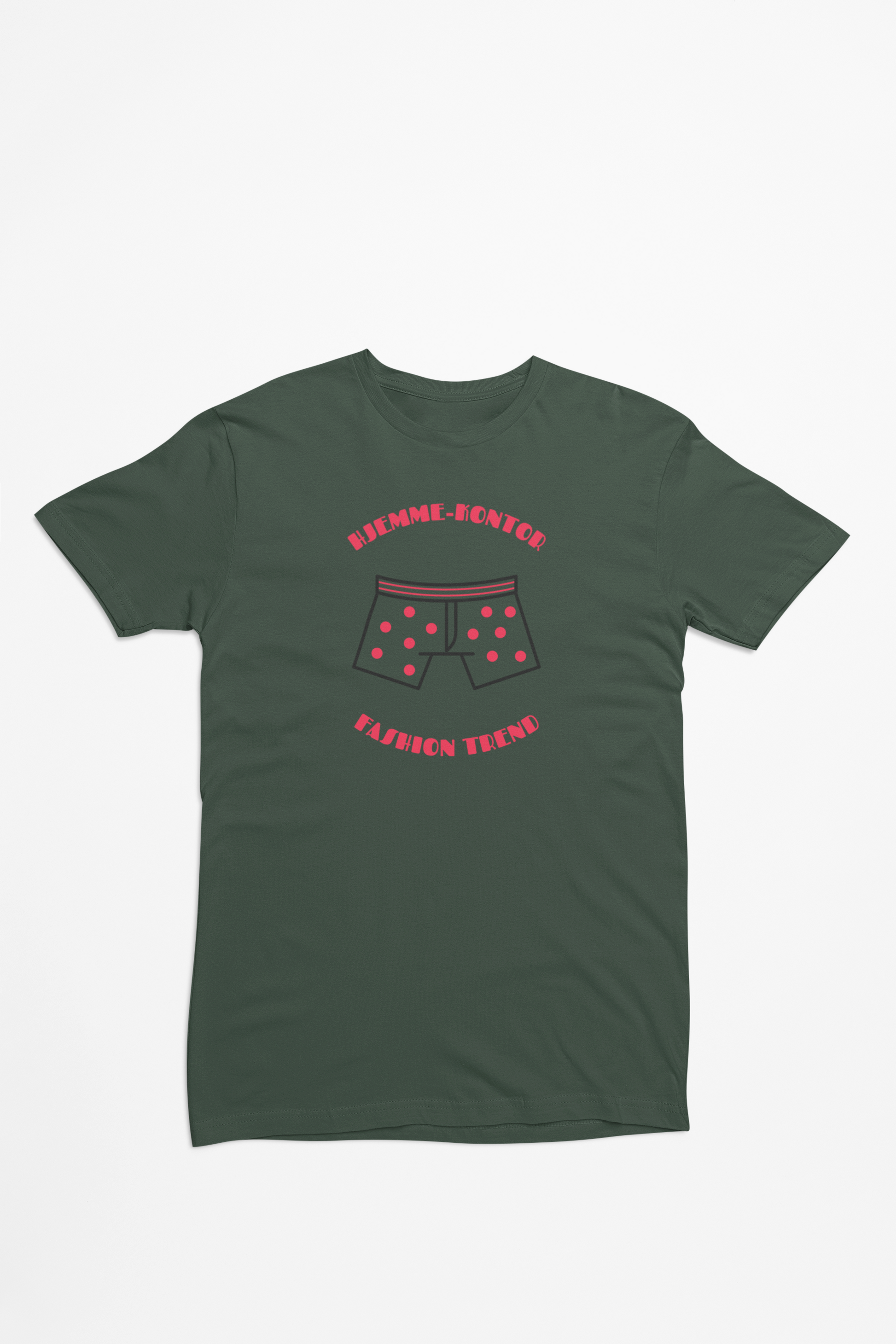 Hjemme-Kontor - T-shirt - Coolshirts.dk