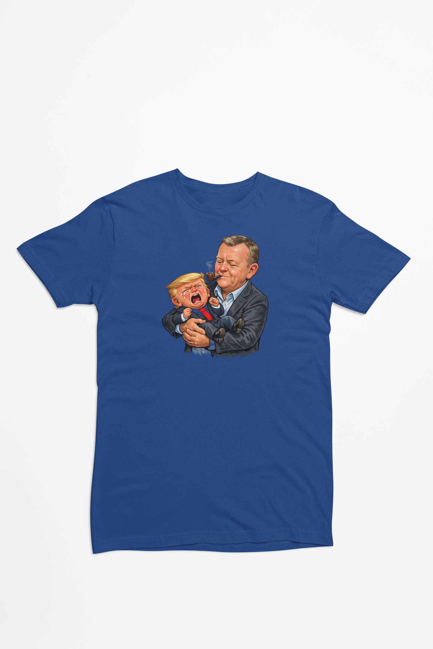 Løkke og Trump - T-shirt - Coolshirts.dk