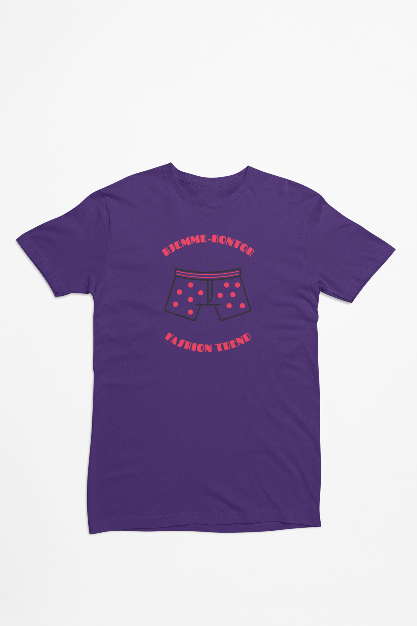 Hjemme-Kontor - T-shirt - Coolshirts.dk