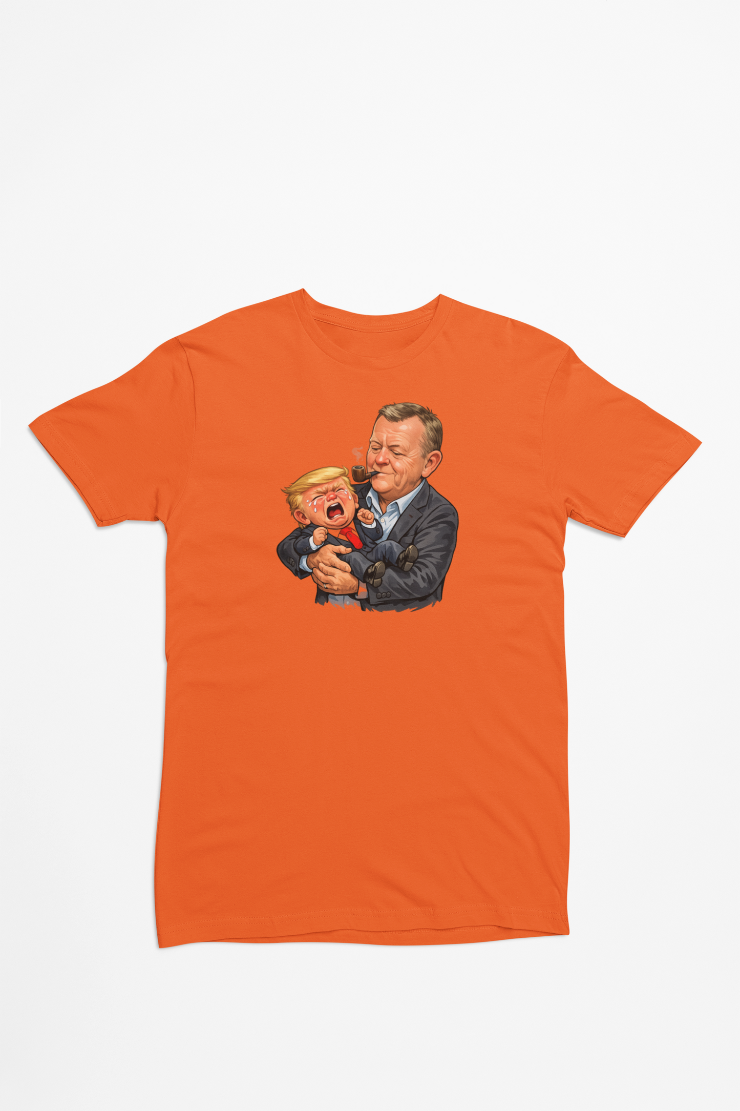 Løkke og Trump - T-shirt - Coolshirts.dk