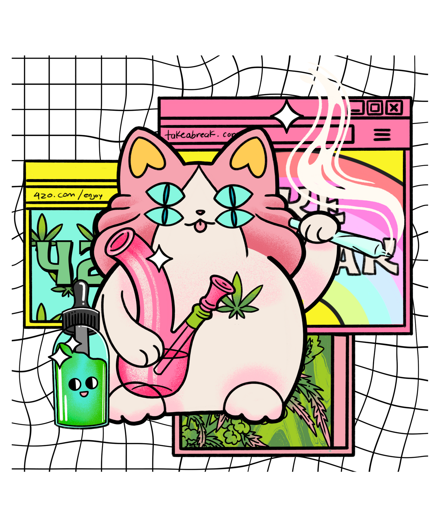 Bong Kat - T-shirt