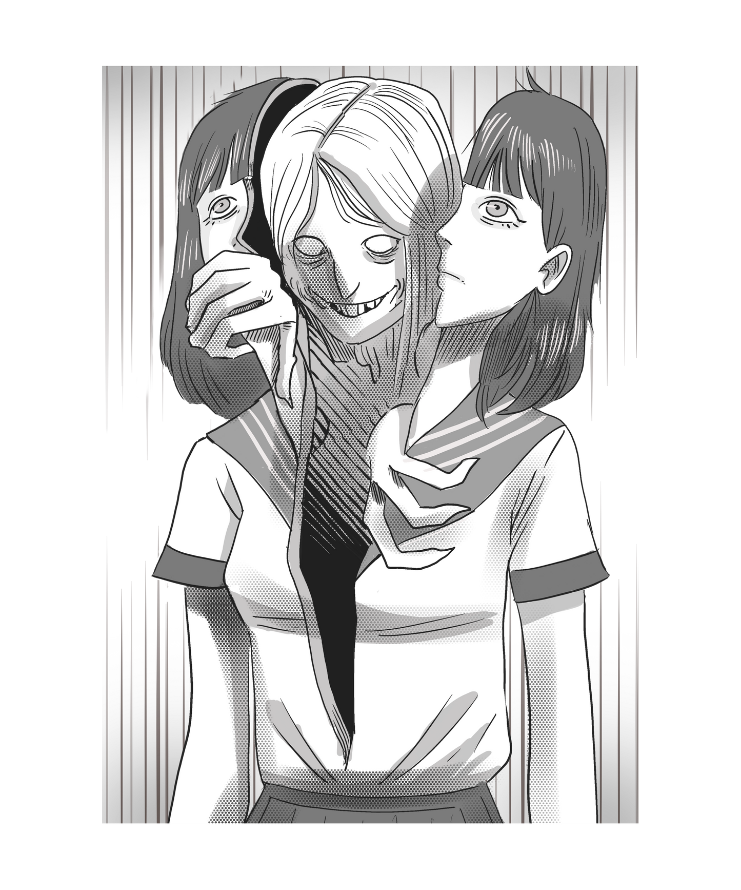 Manga horror 2 - T-shirt
