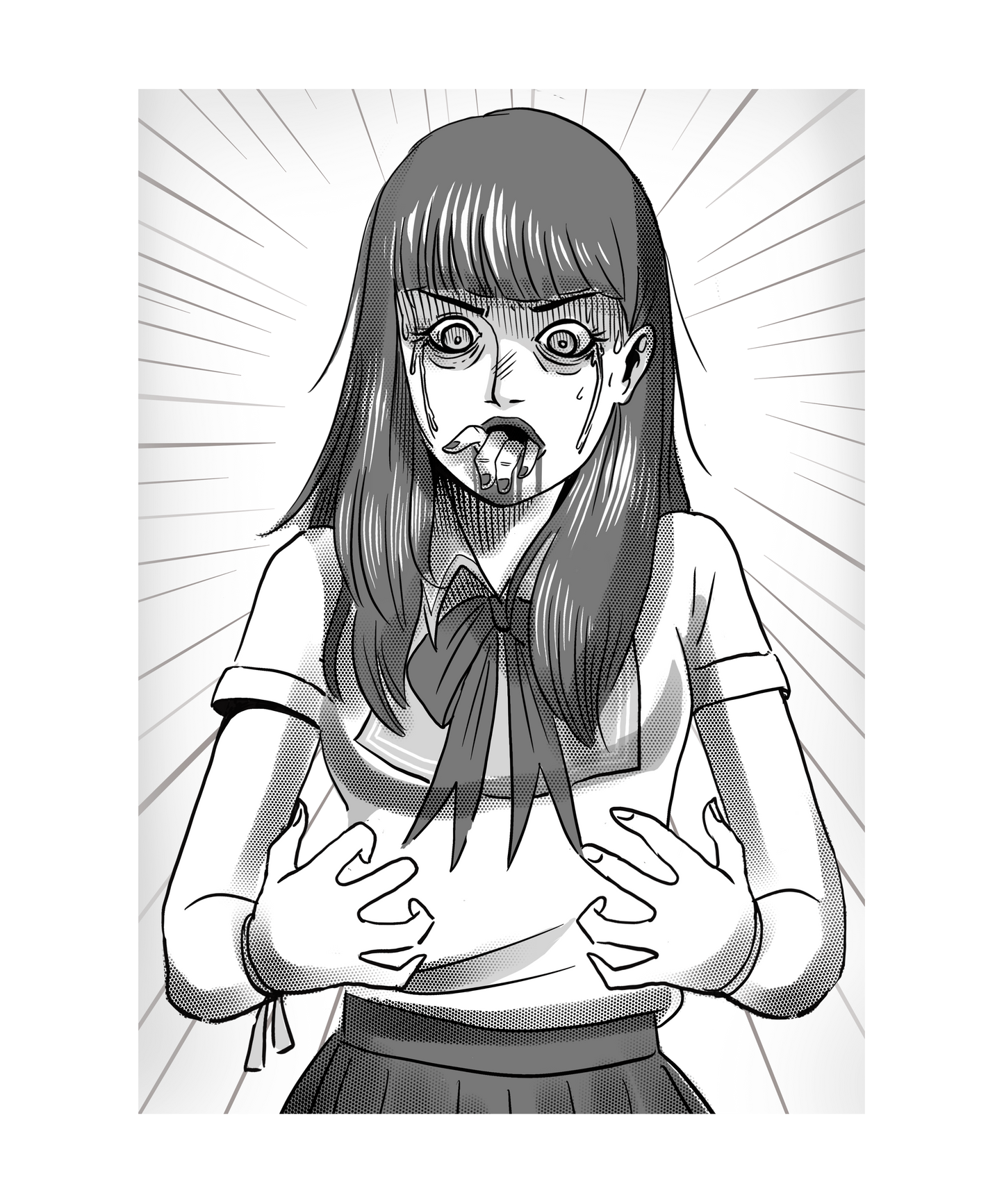 Manga horror 3 - T-shirt