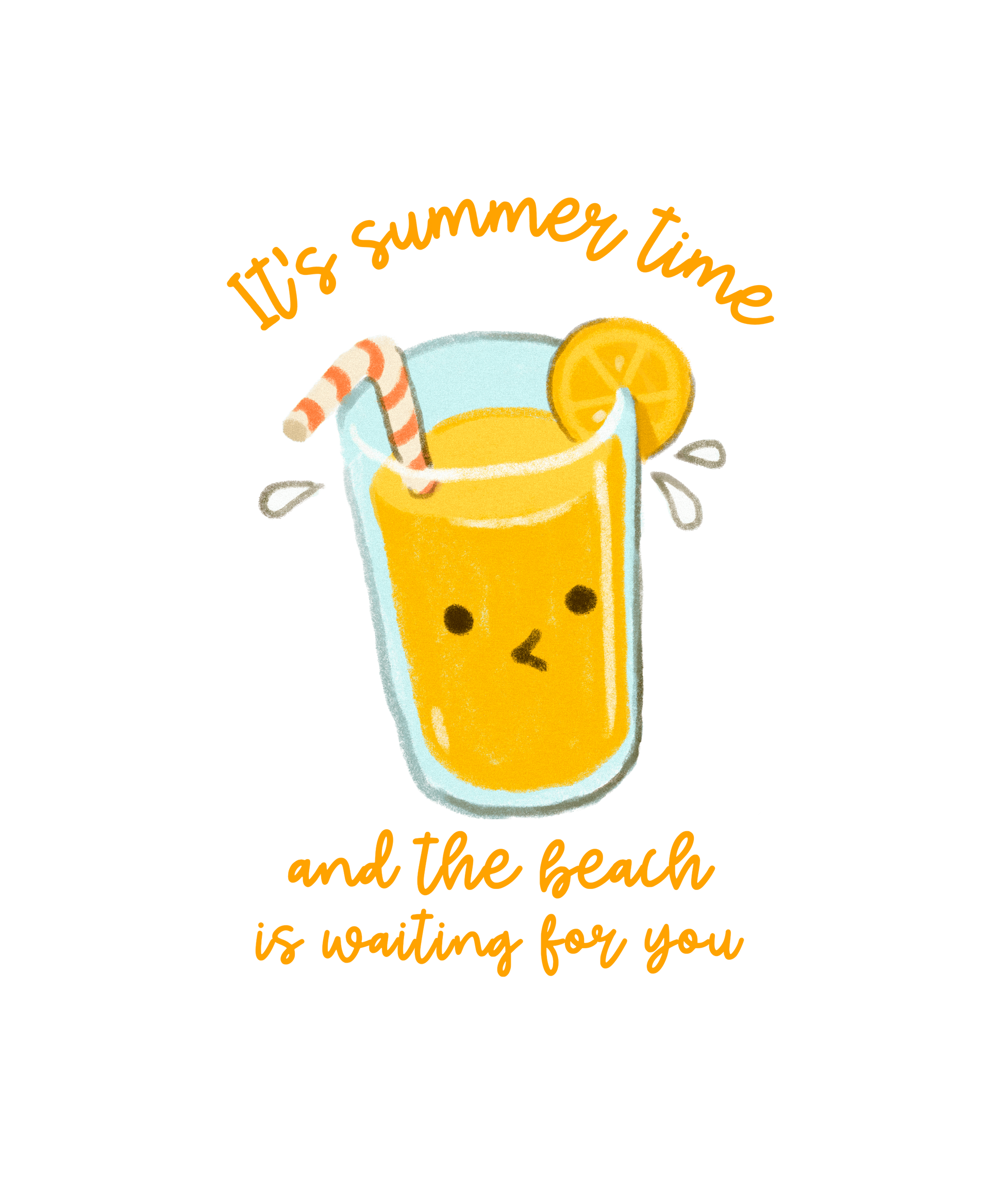 It’s summer time T-shirt - Coolshirts.dk