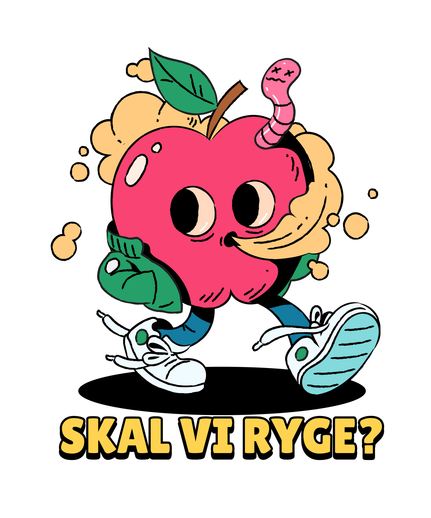 Skal vi ryge? (420) - T-shirt