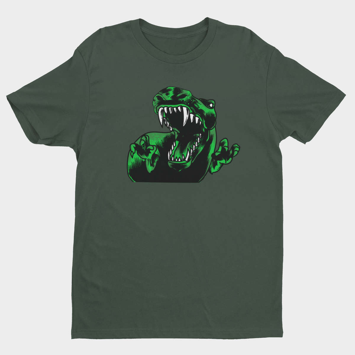 Skræmmende T-Rex – T-shirt