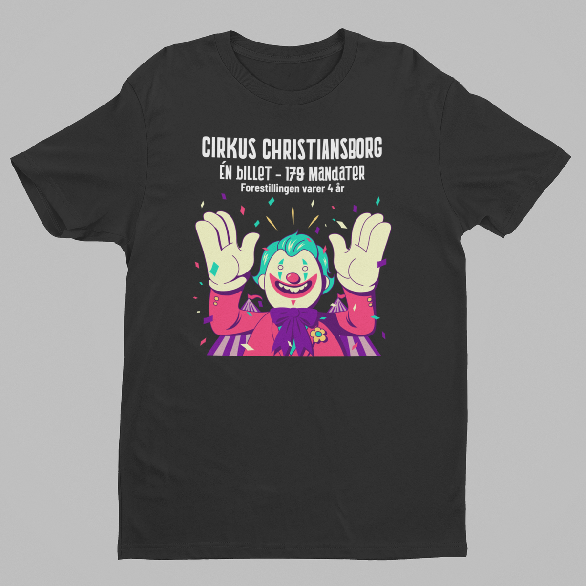 Cirkus Christiansborg sort T-shirt