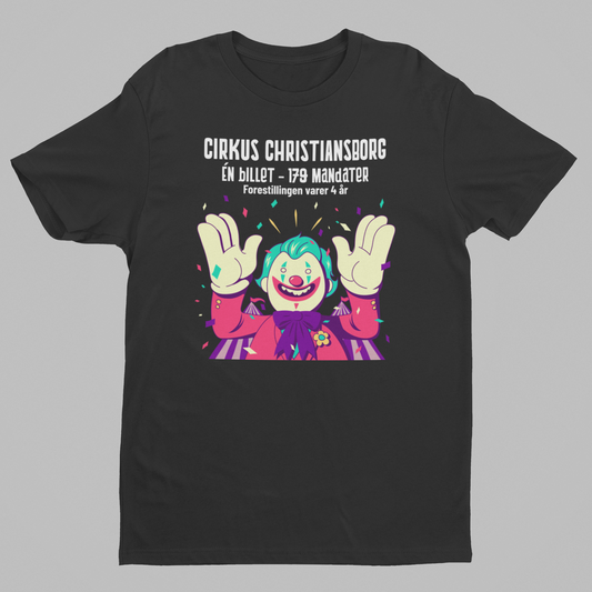 Cirkus Christiansborg sort T-shirt