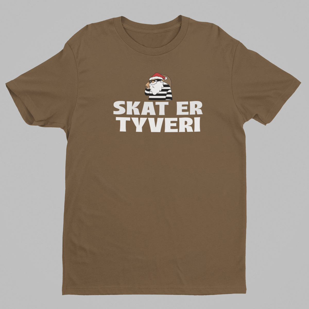 Skat er tyveri - Juletyven T-shirt