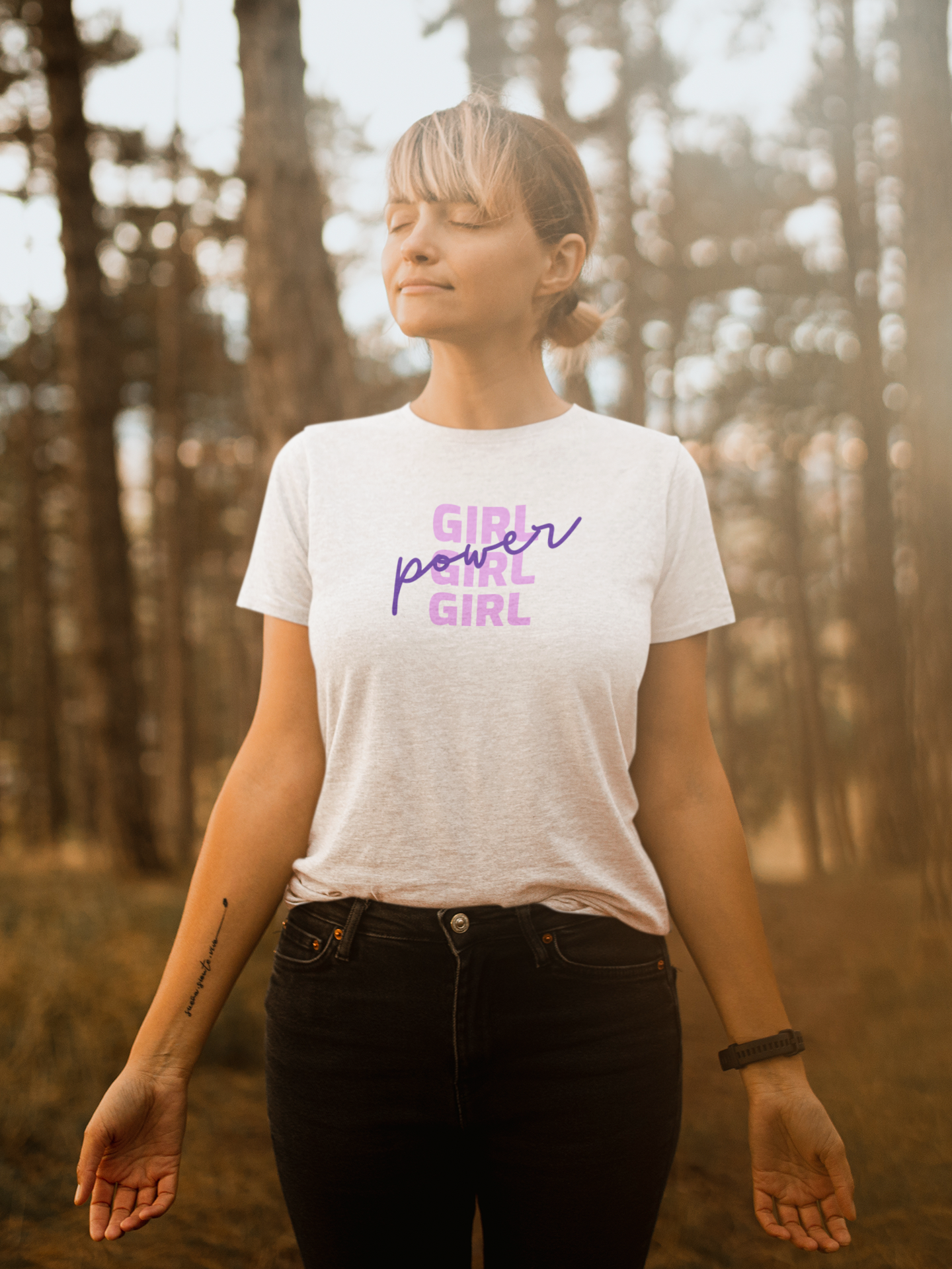 Girl Power - T-shirt - Coolshirts.dk