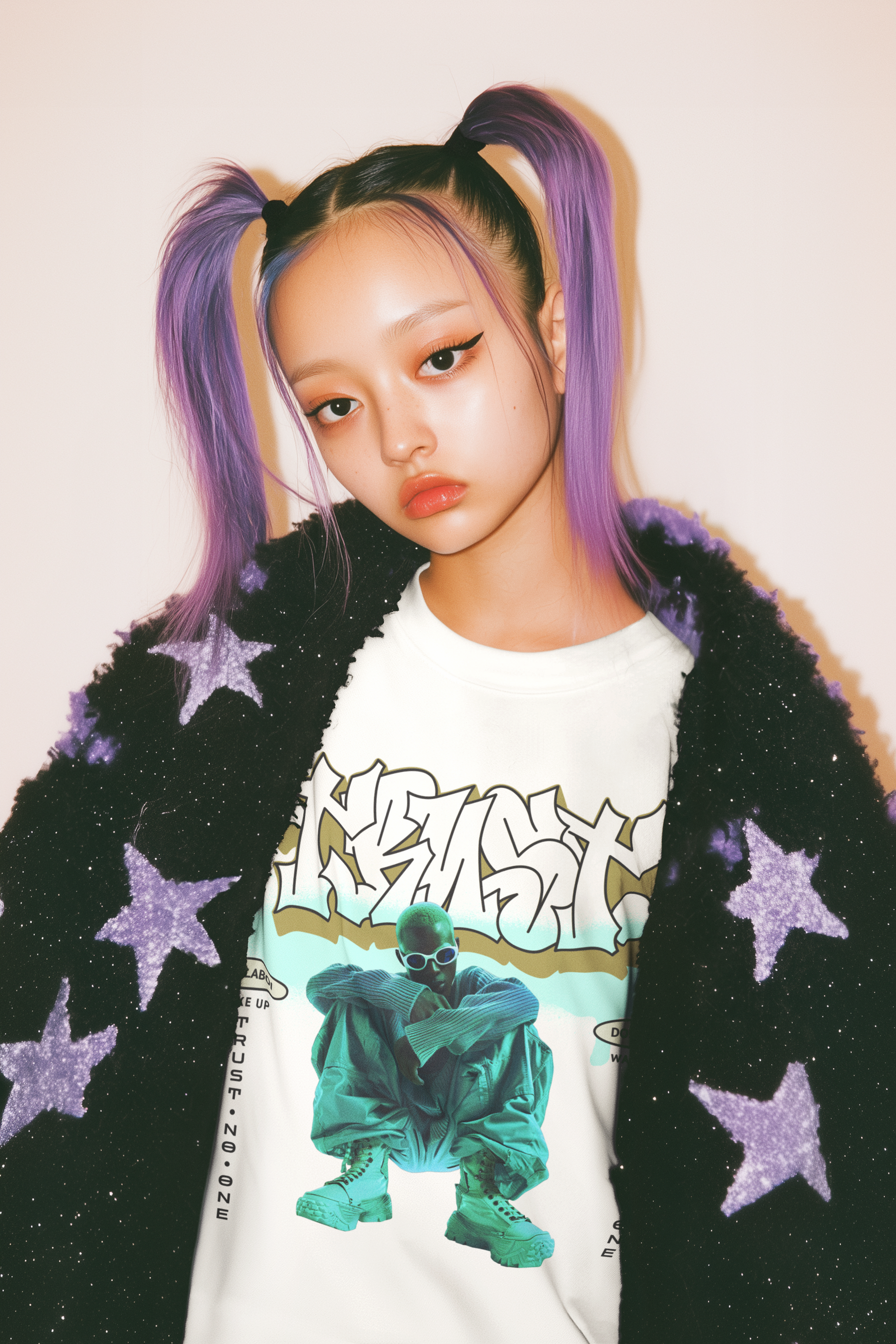 Trust Throw Up - T-shirt - Coolshirts.dk