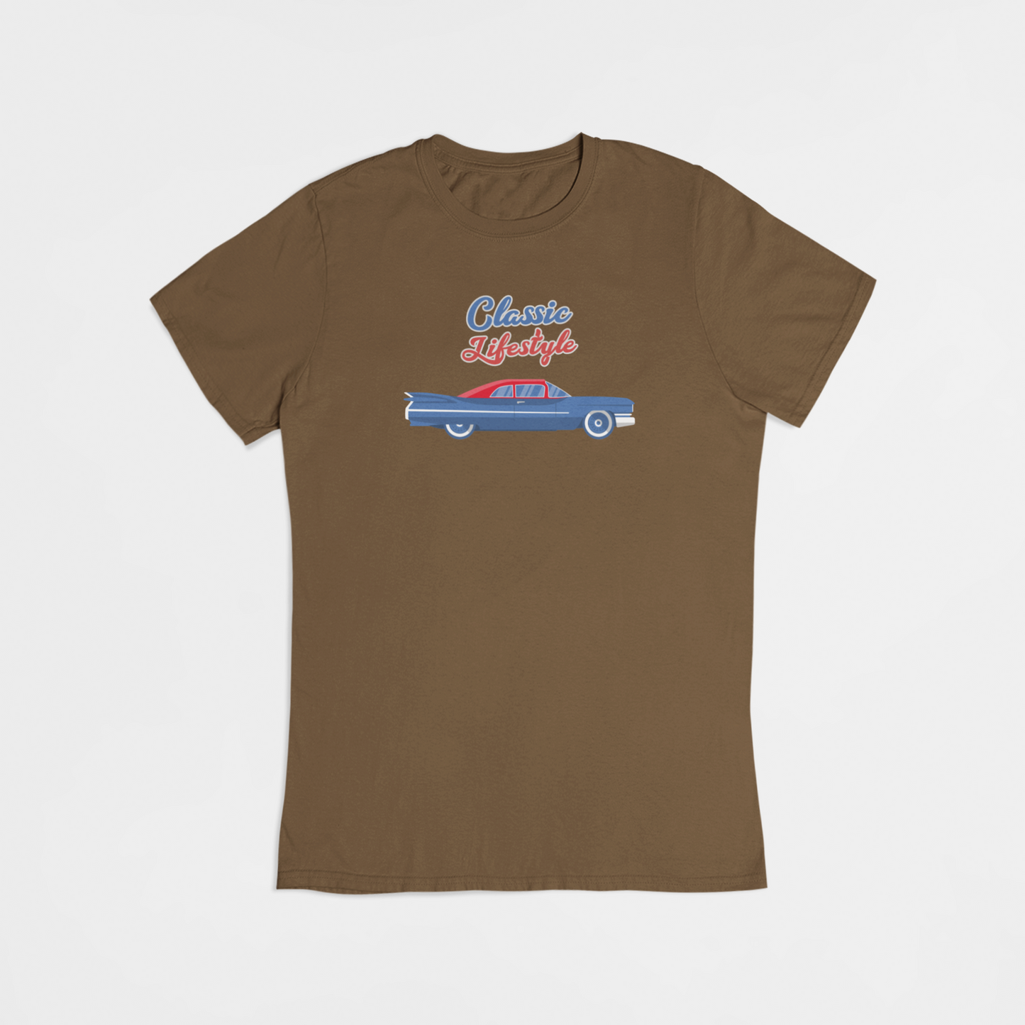 Chevrolet Old School bil - T-shirt - Coolshirts.dk