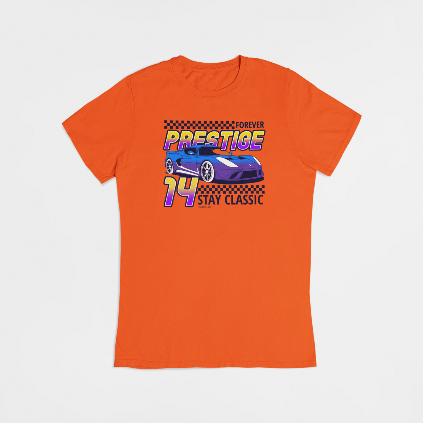 Classic Lowrider Car - T-shirt - Coolshirts.dk