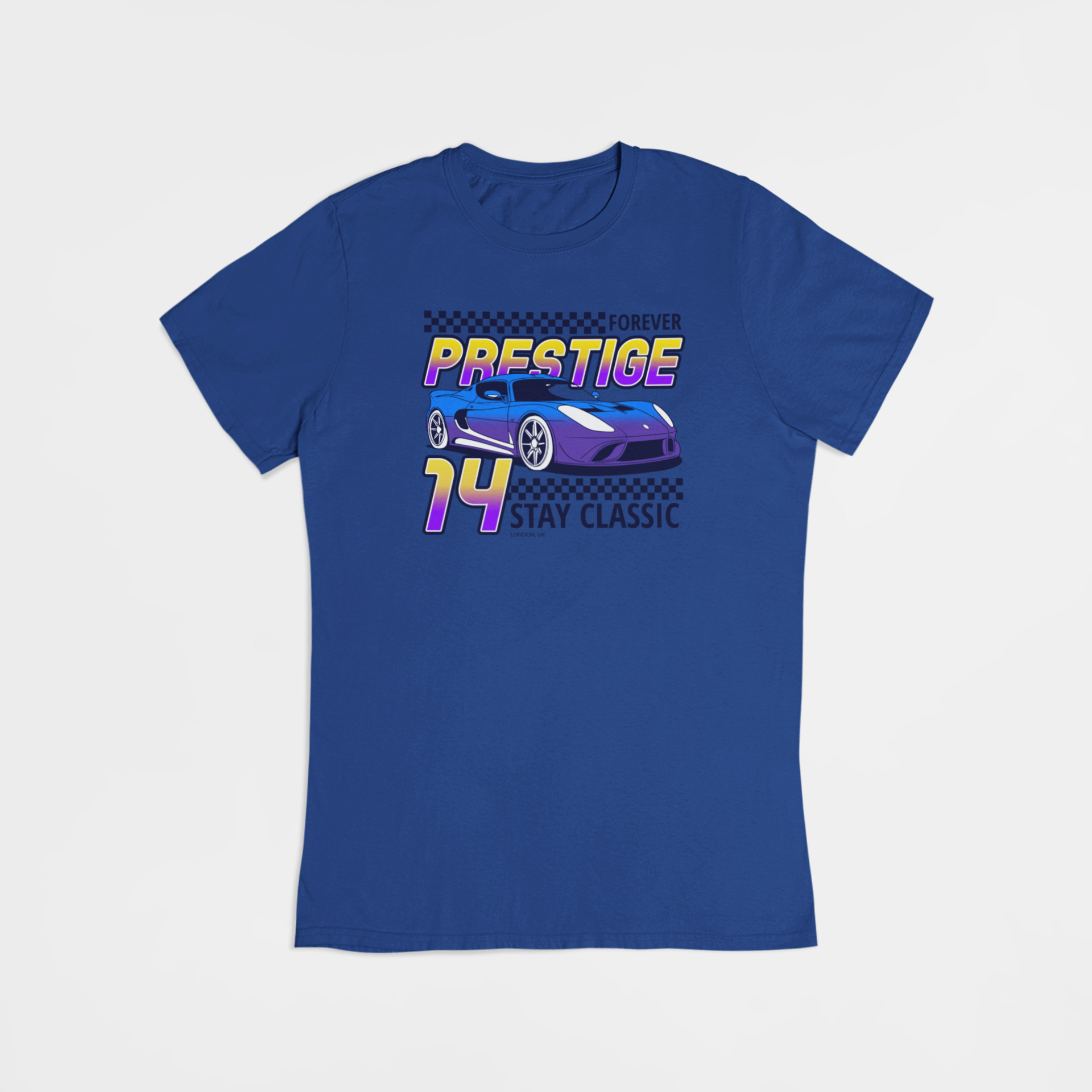 Classic Lowrider Car - T-shirt - Coolshirts.dk