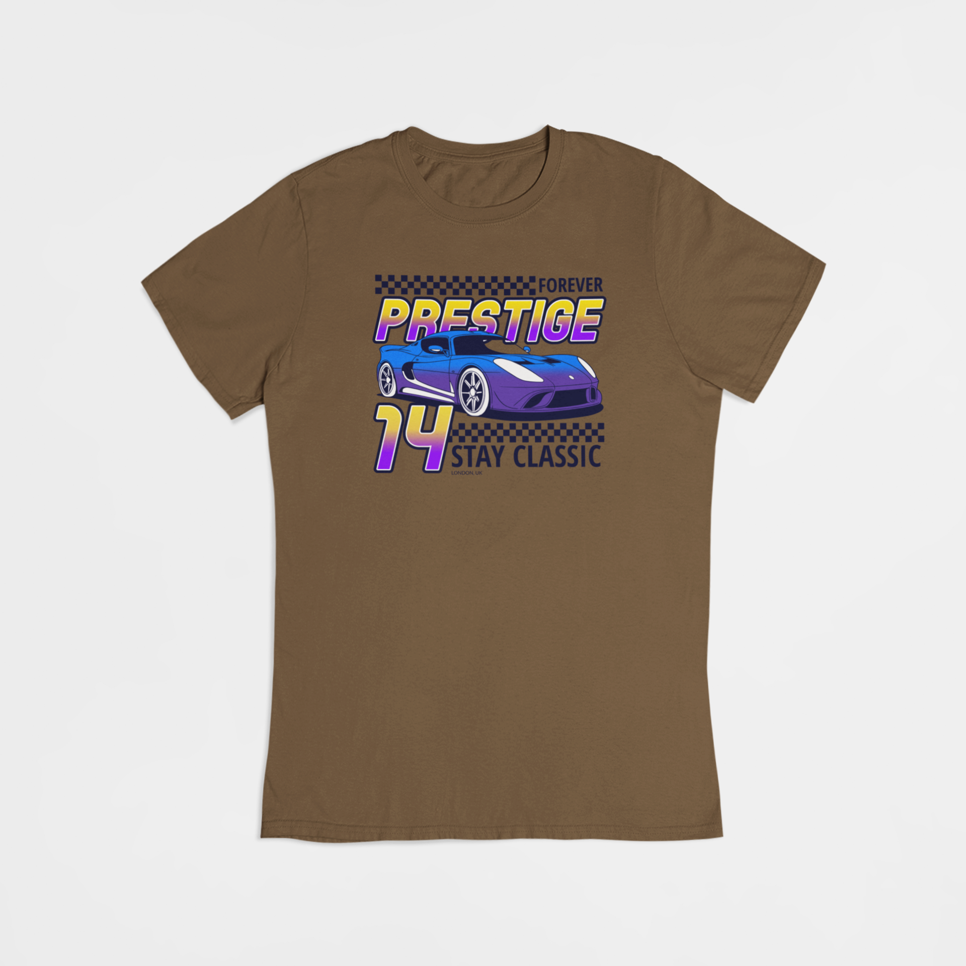 Classic Lowrider Car - T-shirt - Coolshirts.dk