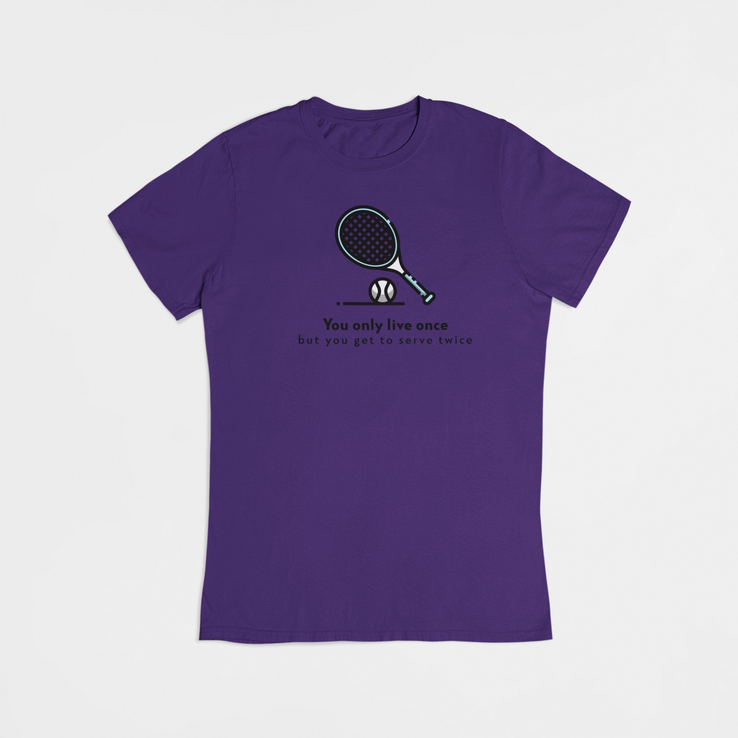 Tennis ketcher - T-shirt - Coolshirts.dk