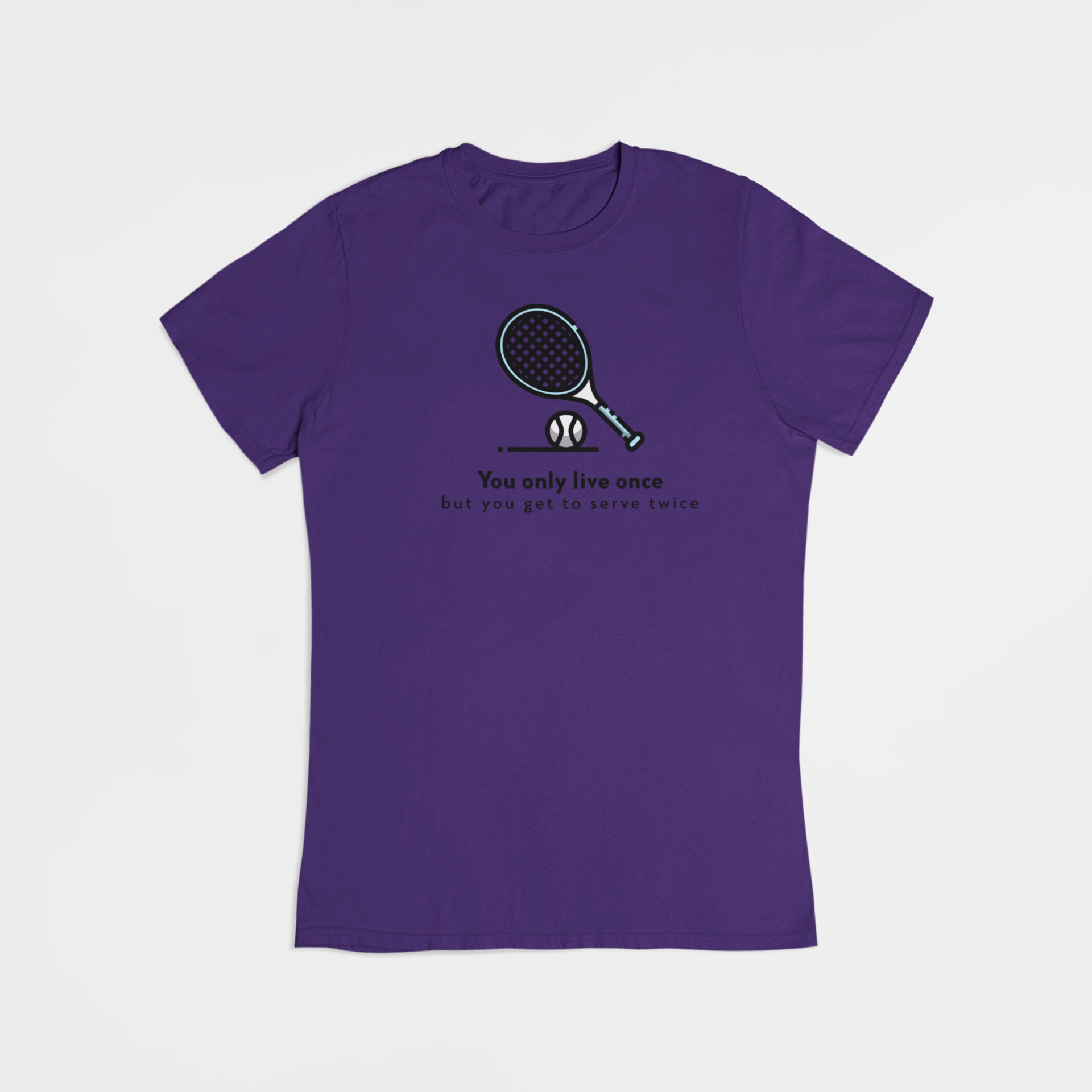 Tennis ketcher - T-shirt - Coolshirts.dk