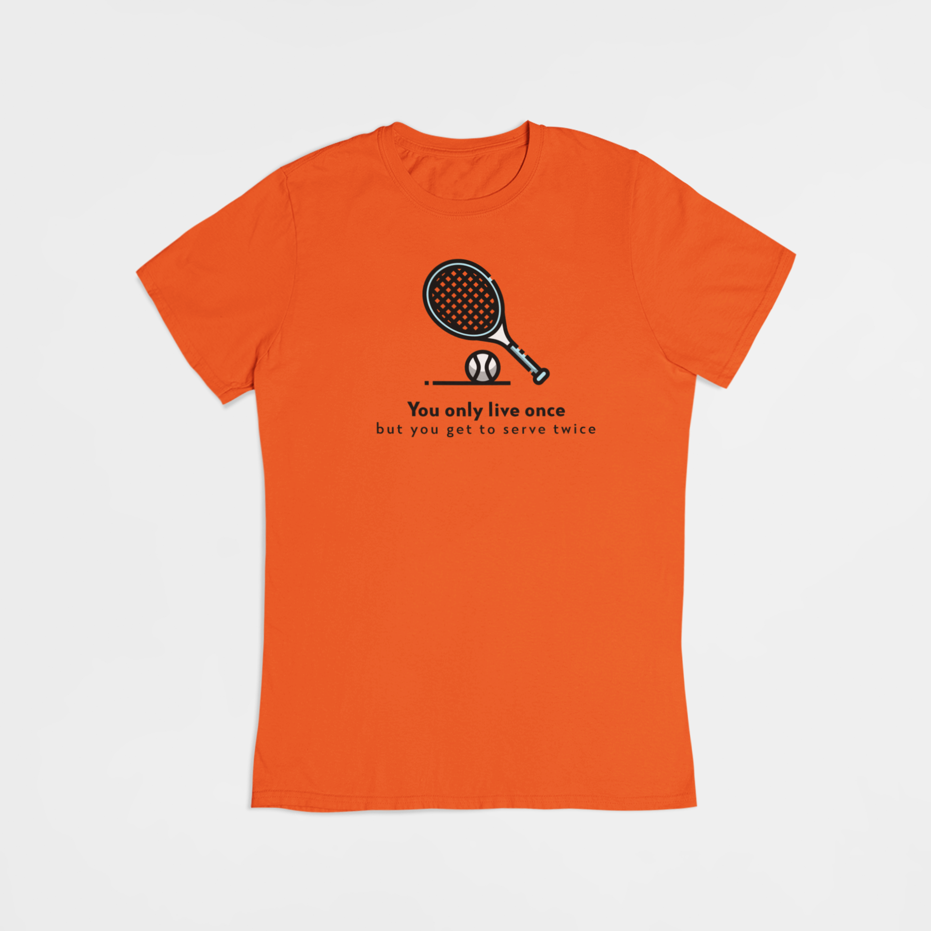 Tennis ketcher - T-shirt - Coolshirts.dk
