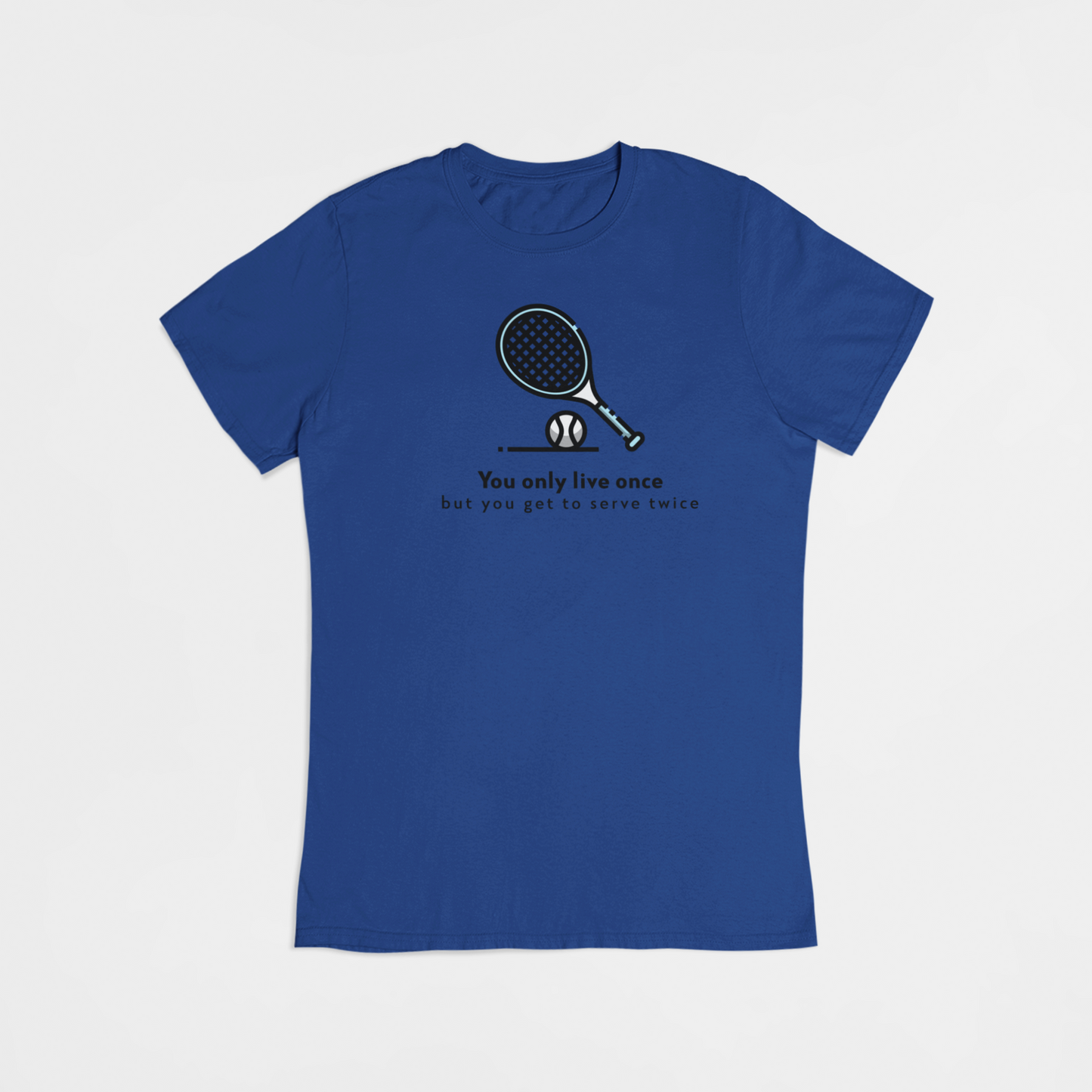 Tennis ketcher - T-shirt - Coolshirts.dk