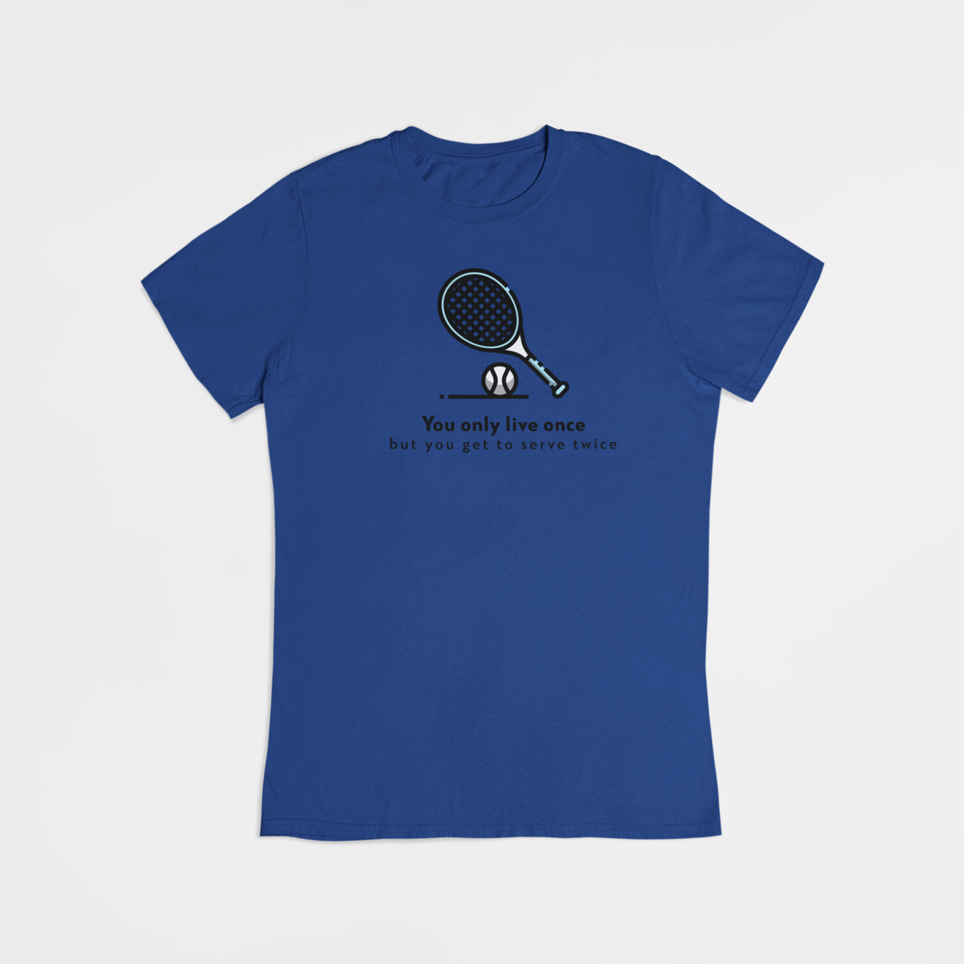 Tennis ketcher - T-shirt - Coolshirts.dk