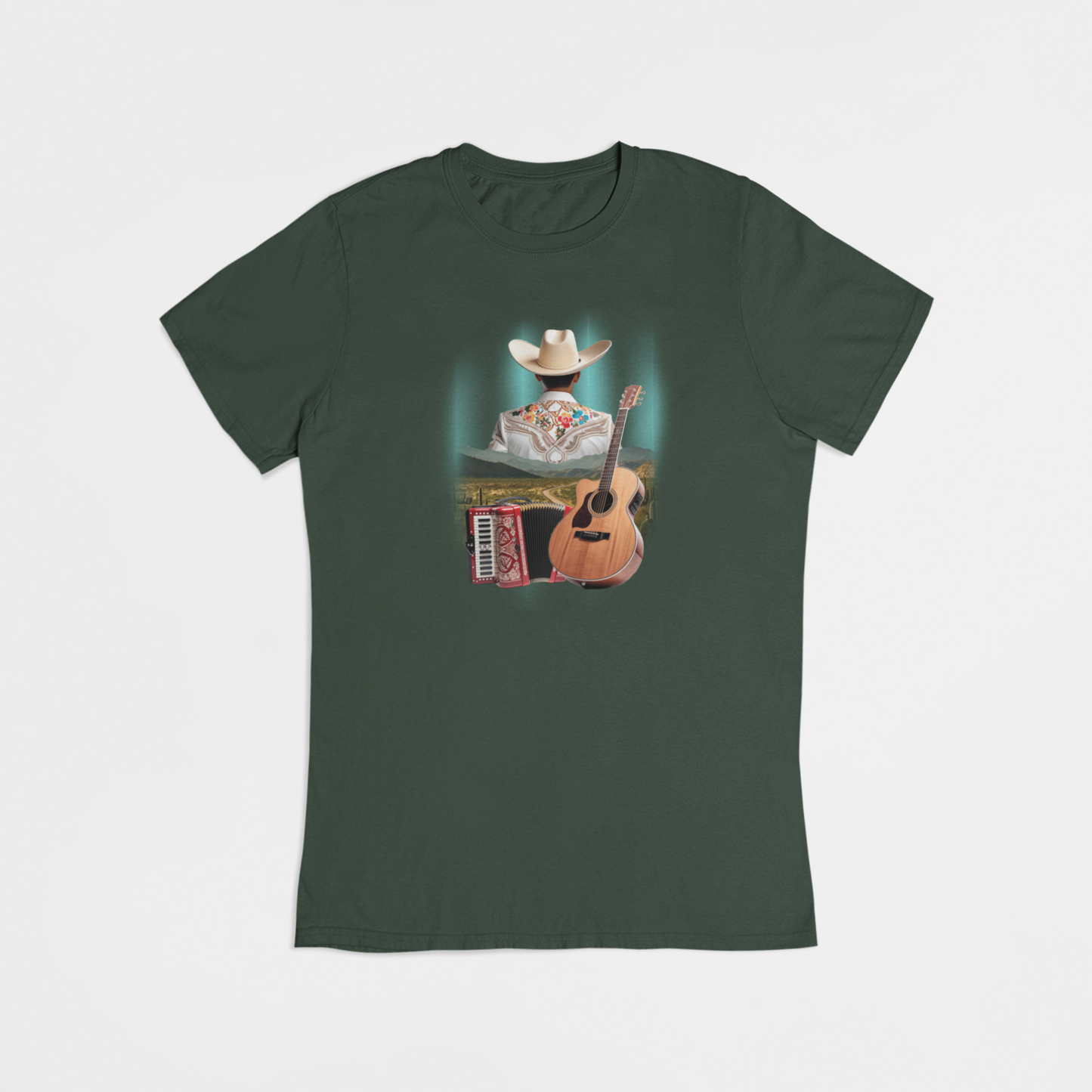 Mexicansk guitar - T-shirt - Coolshirts.dk