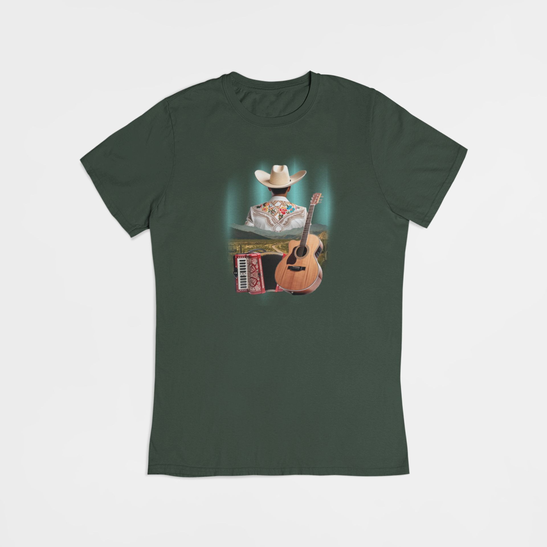 Mexicansk guitar - T-shirt - Coolshirts.dk
