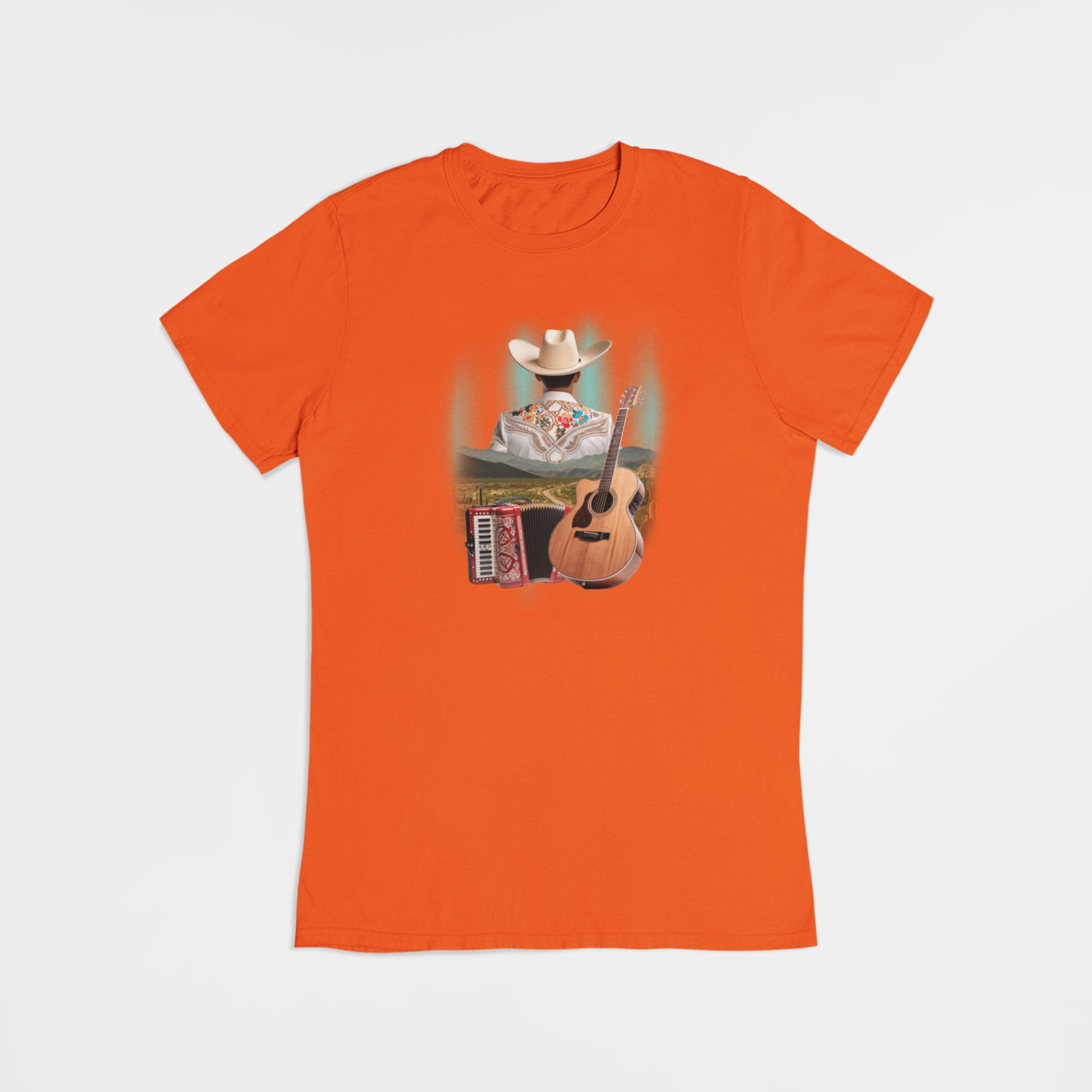 Mexicansk guitar - T-shirt - Coolshirts.dk