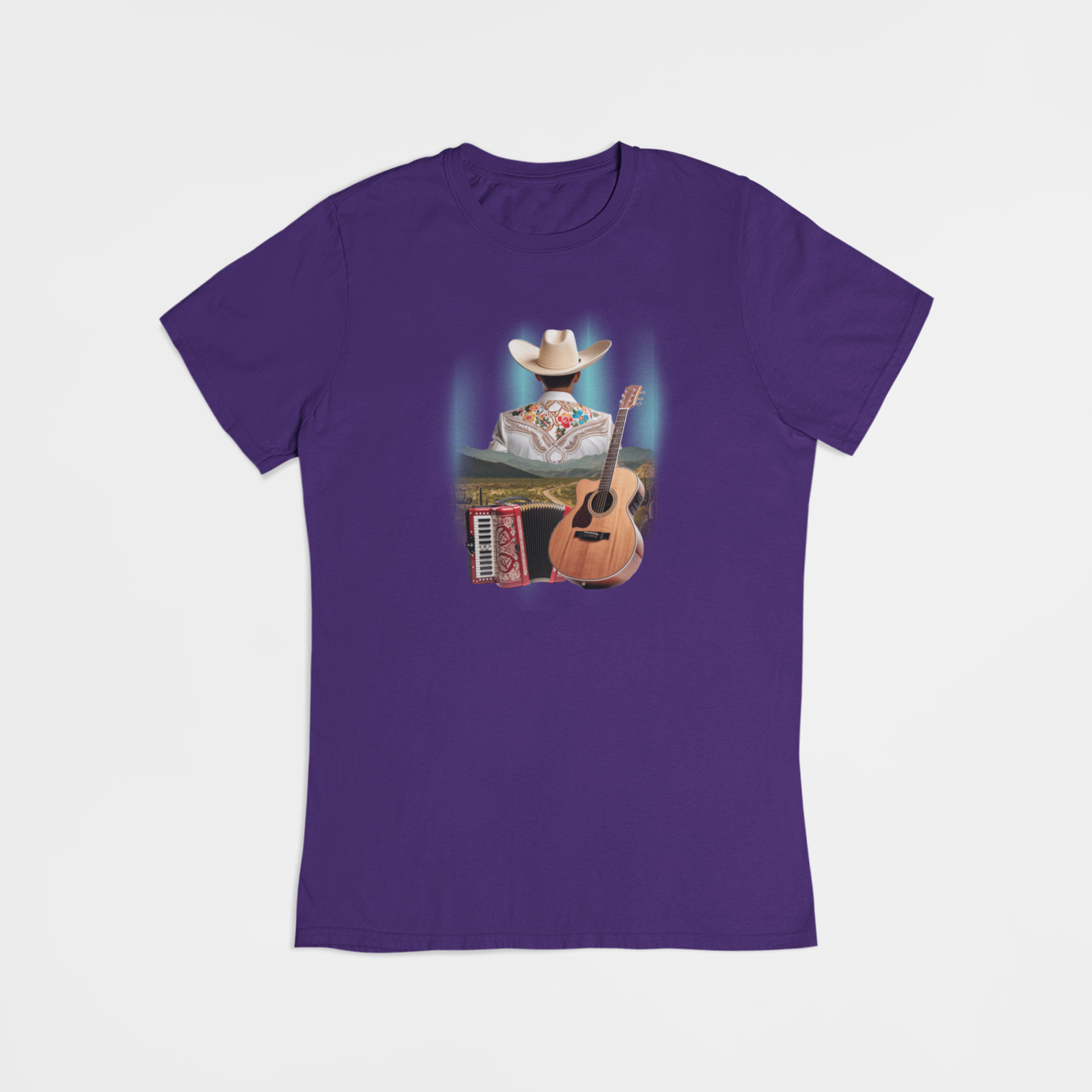 Mexicansk guitar - T-shirt - Coolshirts.dk