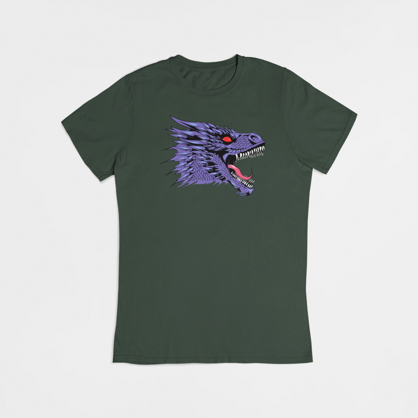 Dragehoved - T-shirt - Coolshirts.dk