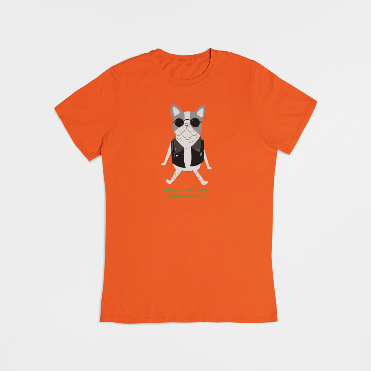 Punk Fransk bulldog - T-shirt