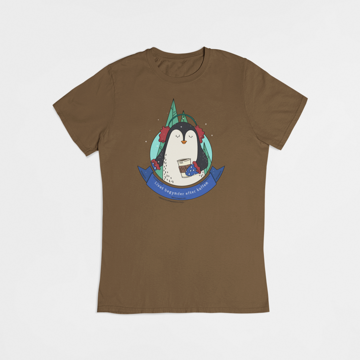 Life begins after coffee - T-shirt