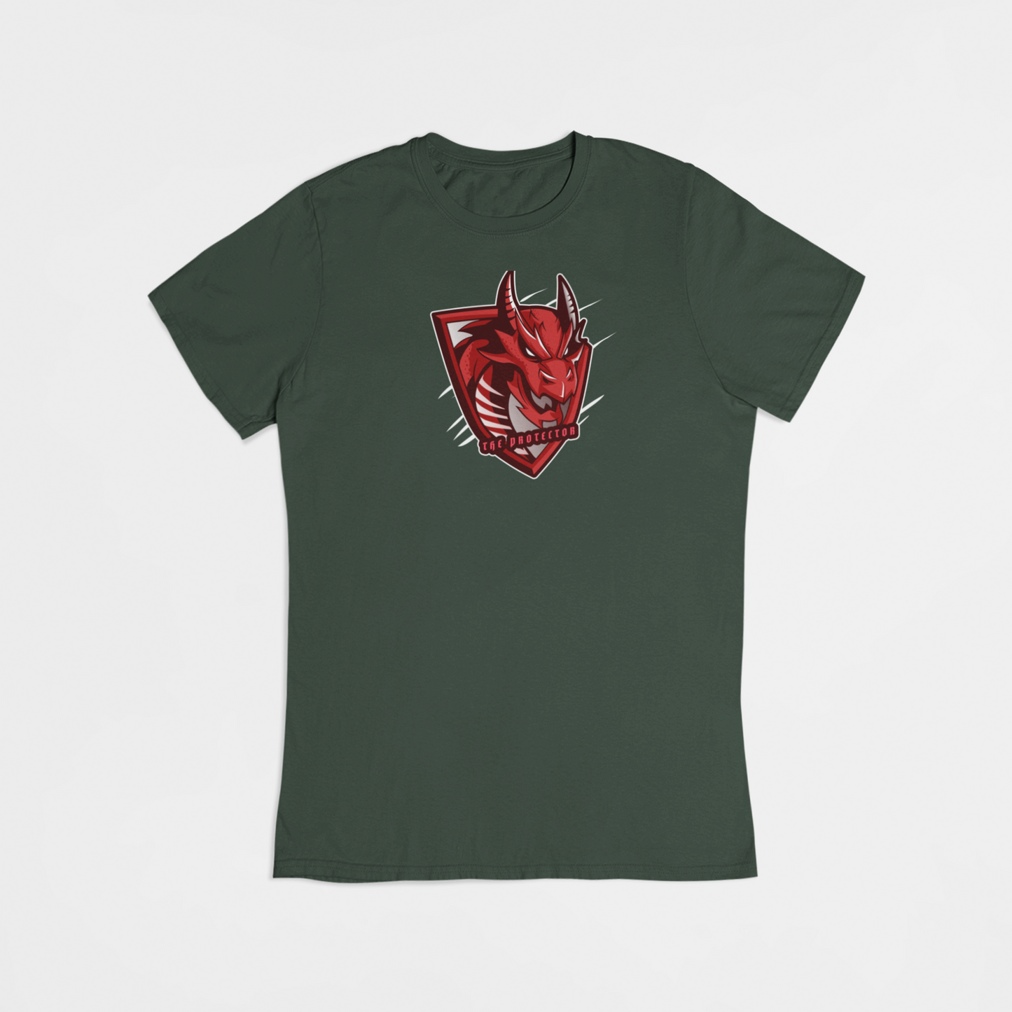 Rød drage - T-shirt