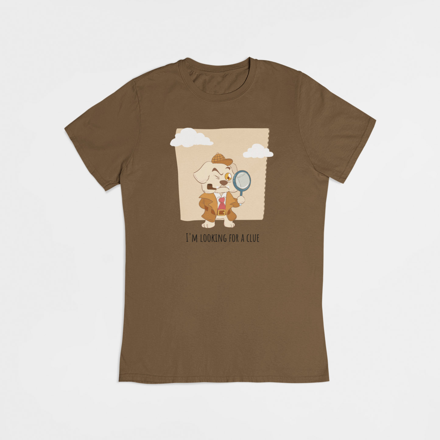 Hunde detektiv - T-shirt - Coolshirts.dk
