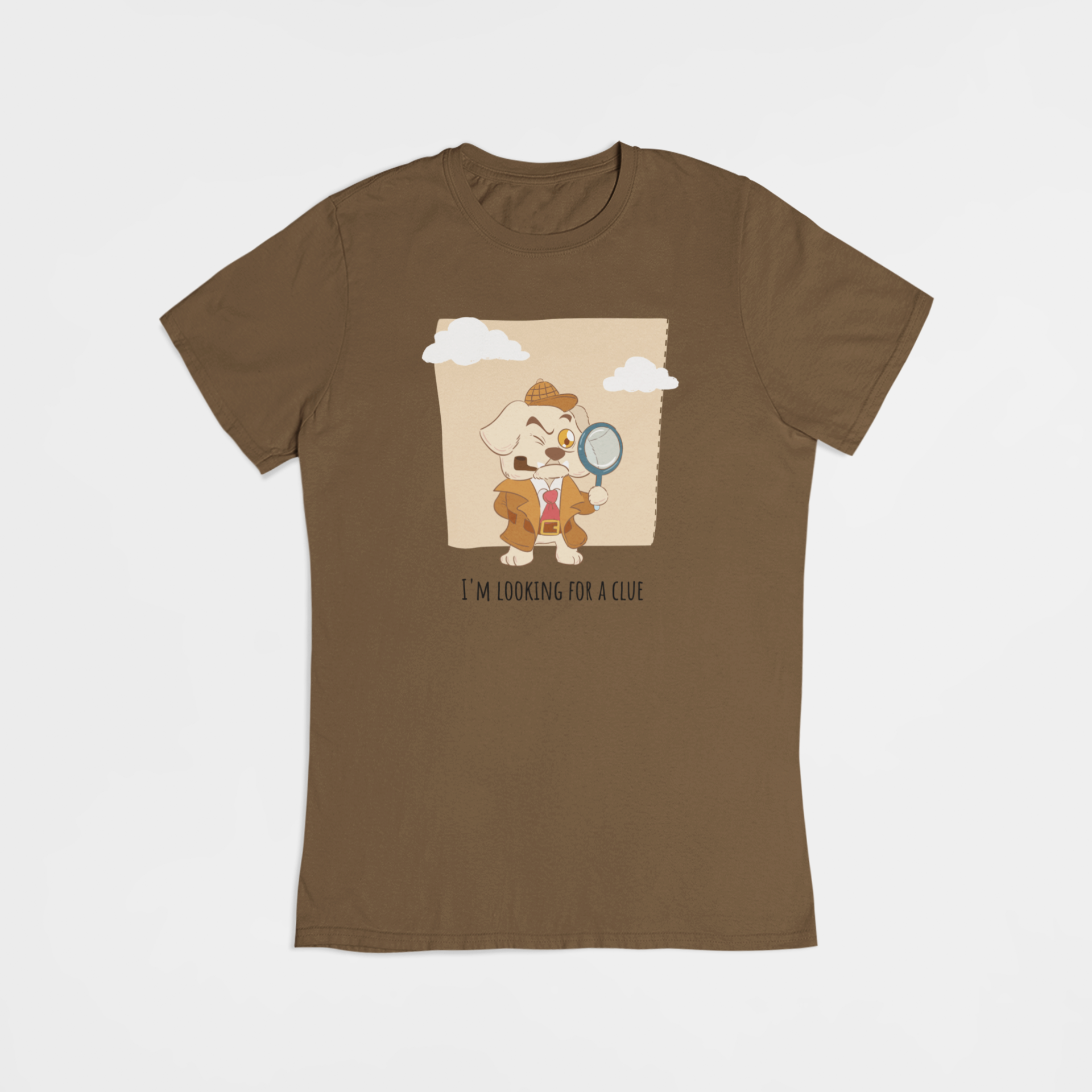 Hunde detektiv - T-shirt - Coolshirts.dk