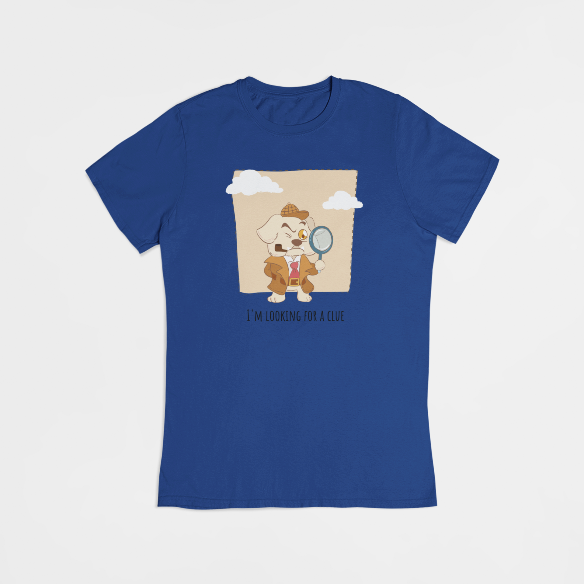 Hunde detektiv - T-shirt - Coolshirts.dk