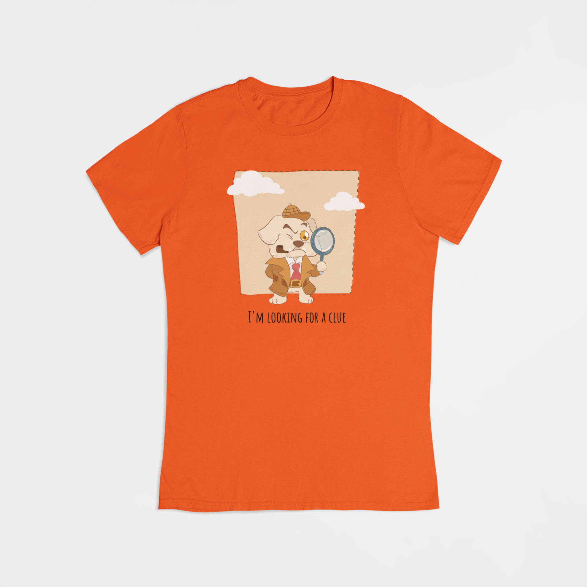 Hunde detektiv - T-shirt - Coolshirts.dk
