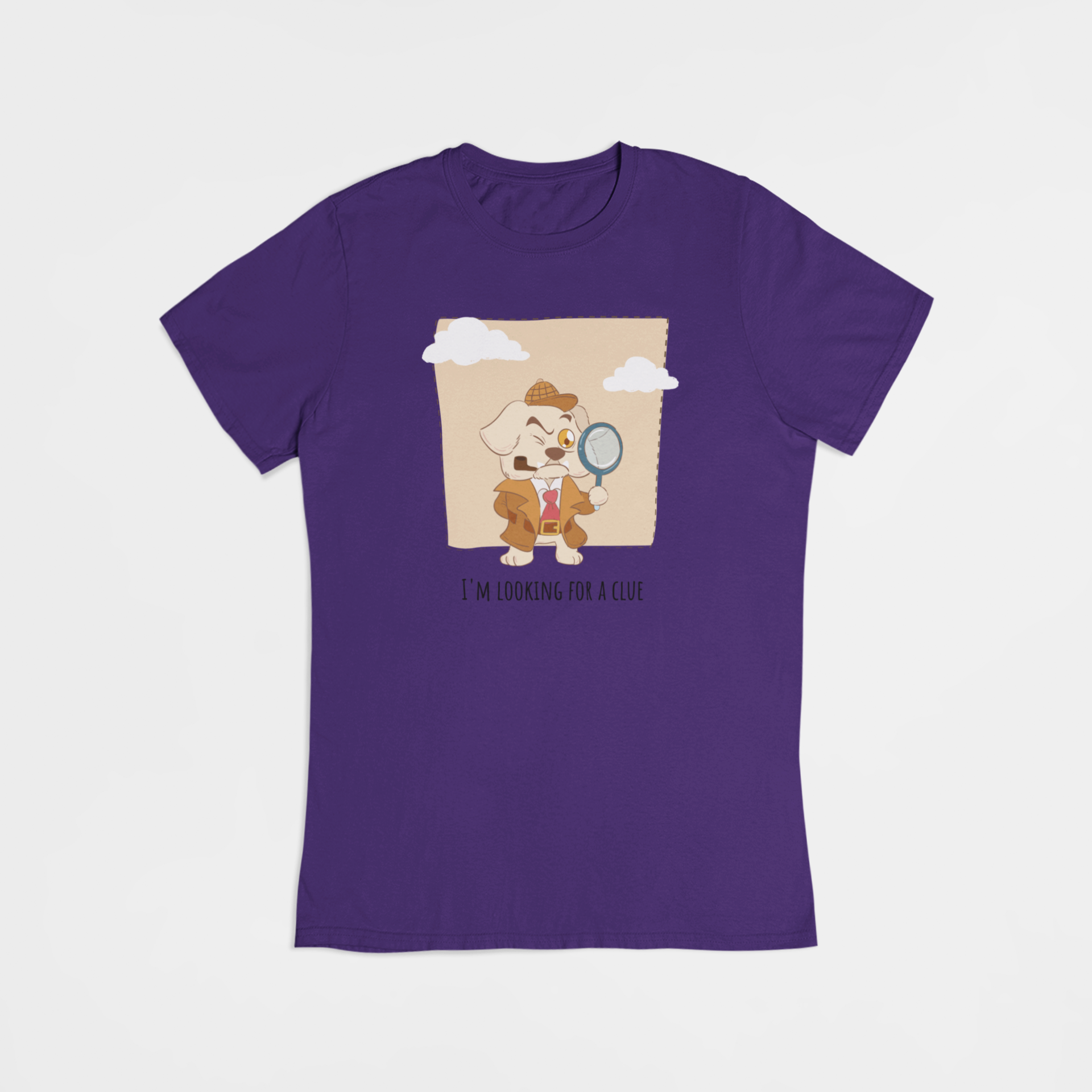 Hunde detektiv - T-shirt - Coolshirts.dk