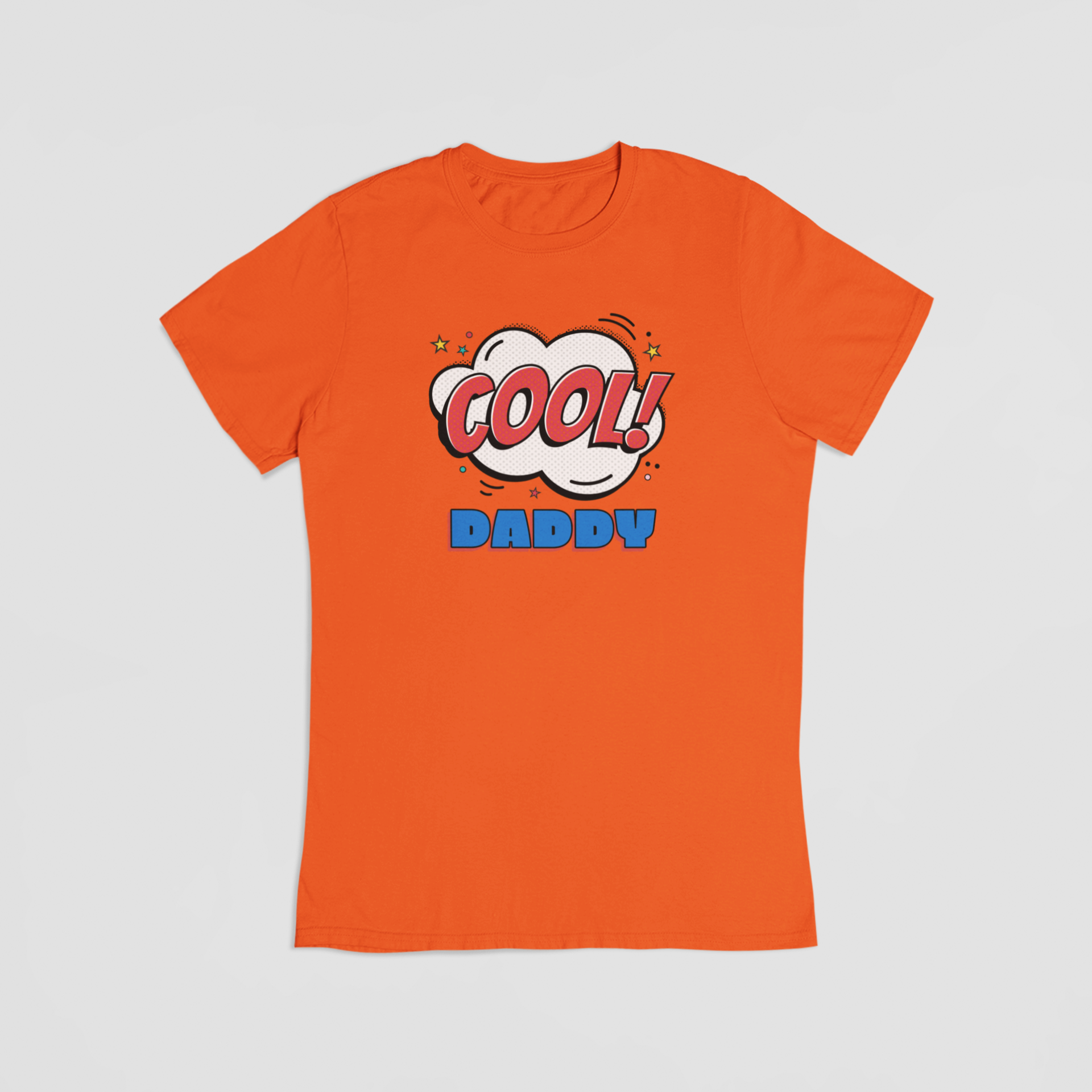 Cool daddy orange T-shirt