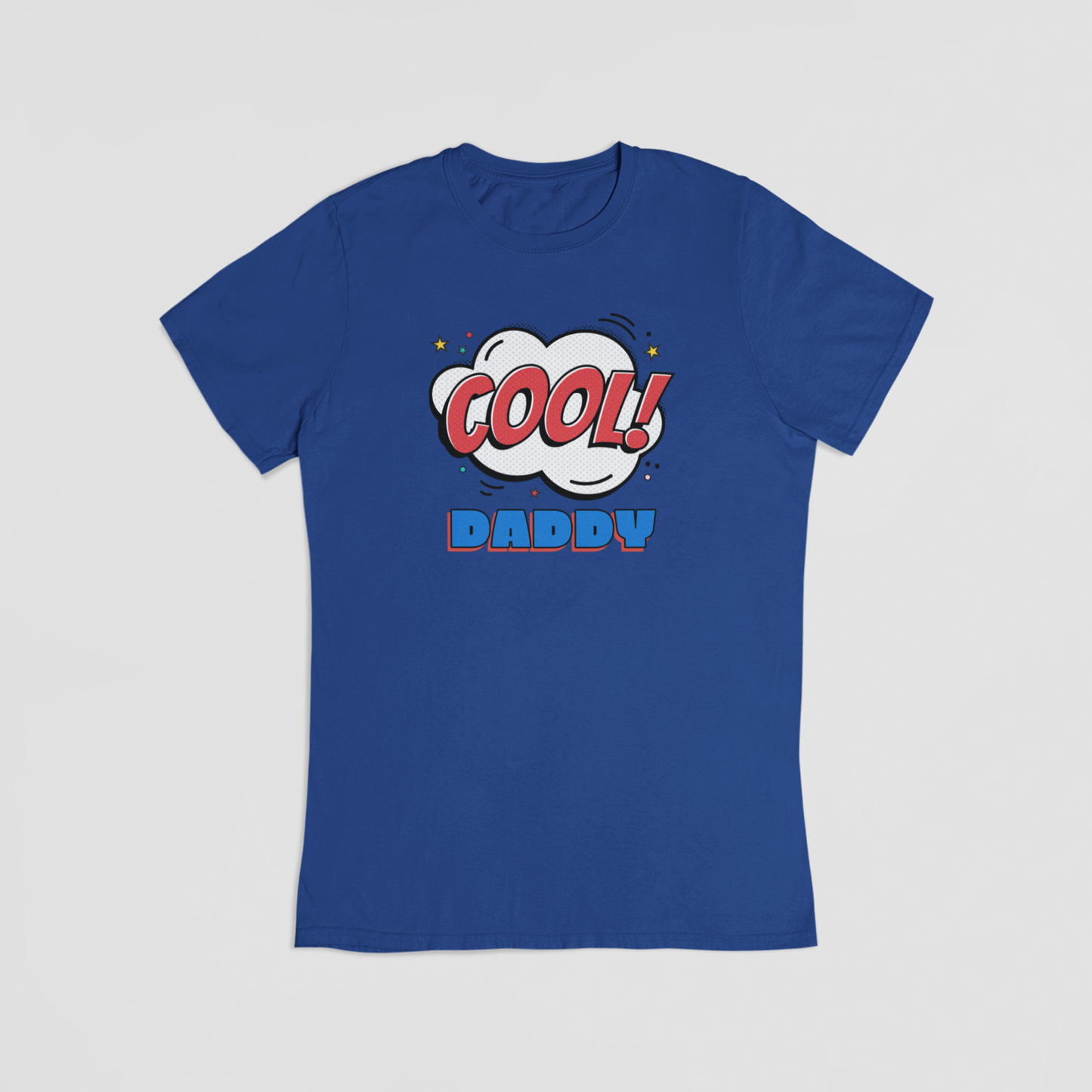 Cool daddy blå T-shirt