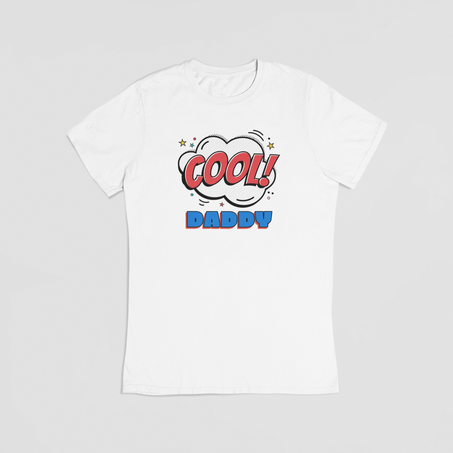 Cool daddy hvid T-shirt