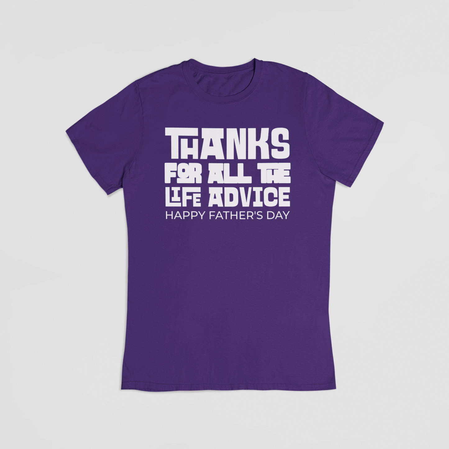 Happy fathers day lilla T-shirt