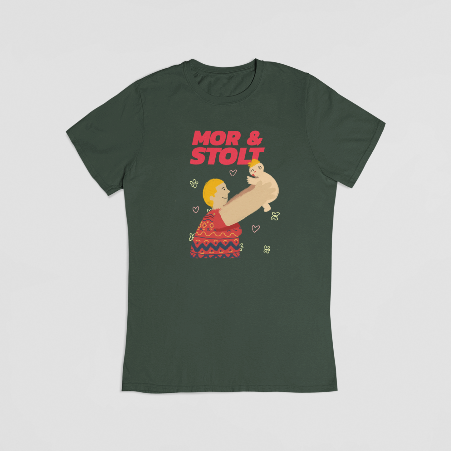 Mor & Stolt - T-shirt - Coolshirts.dk