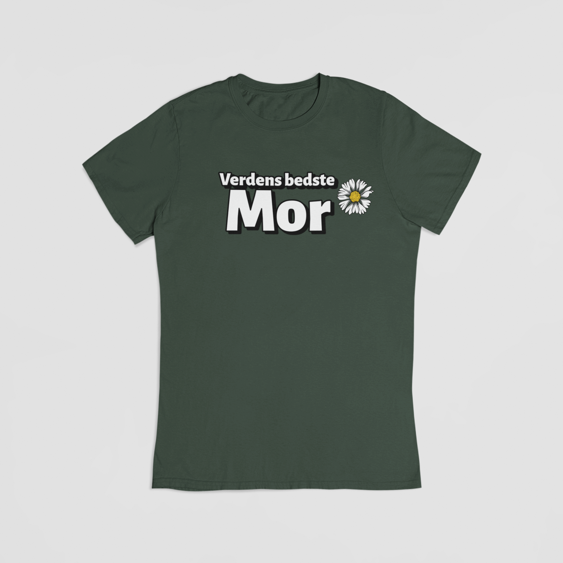 Verdens Bedste Mor - T-shirt - Coolshirts.dk