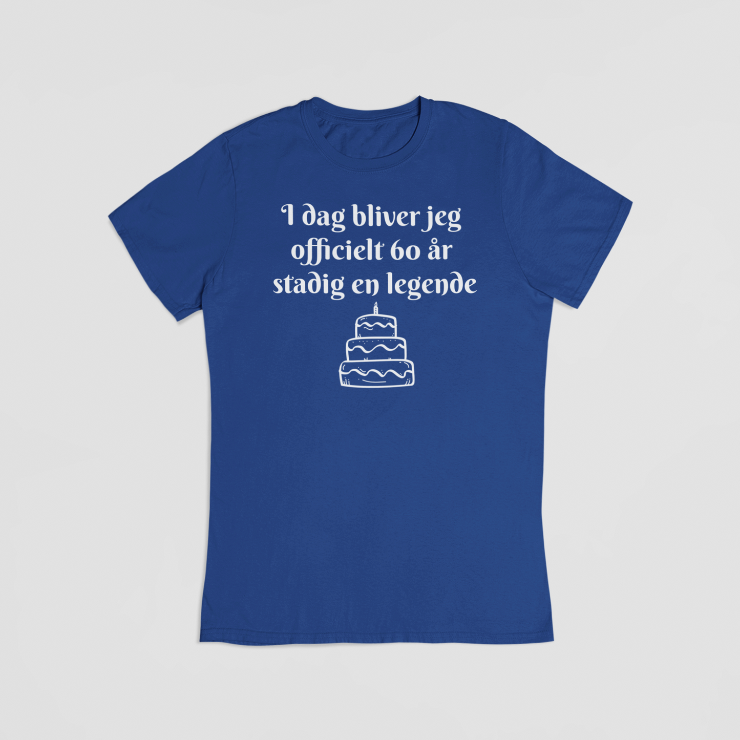 Stadig en legende 60 års fødselsdag blå T-shirt