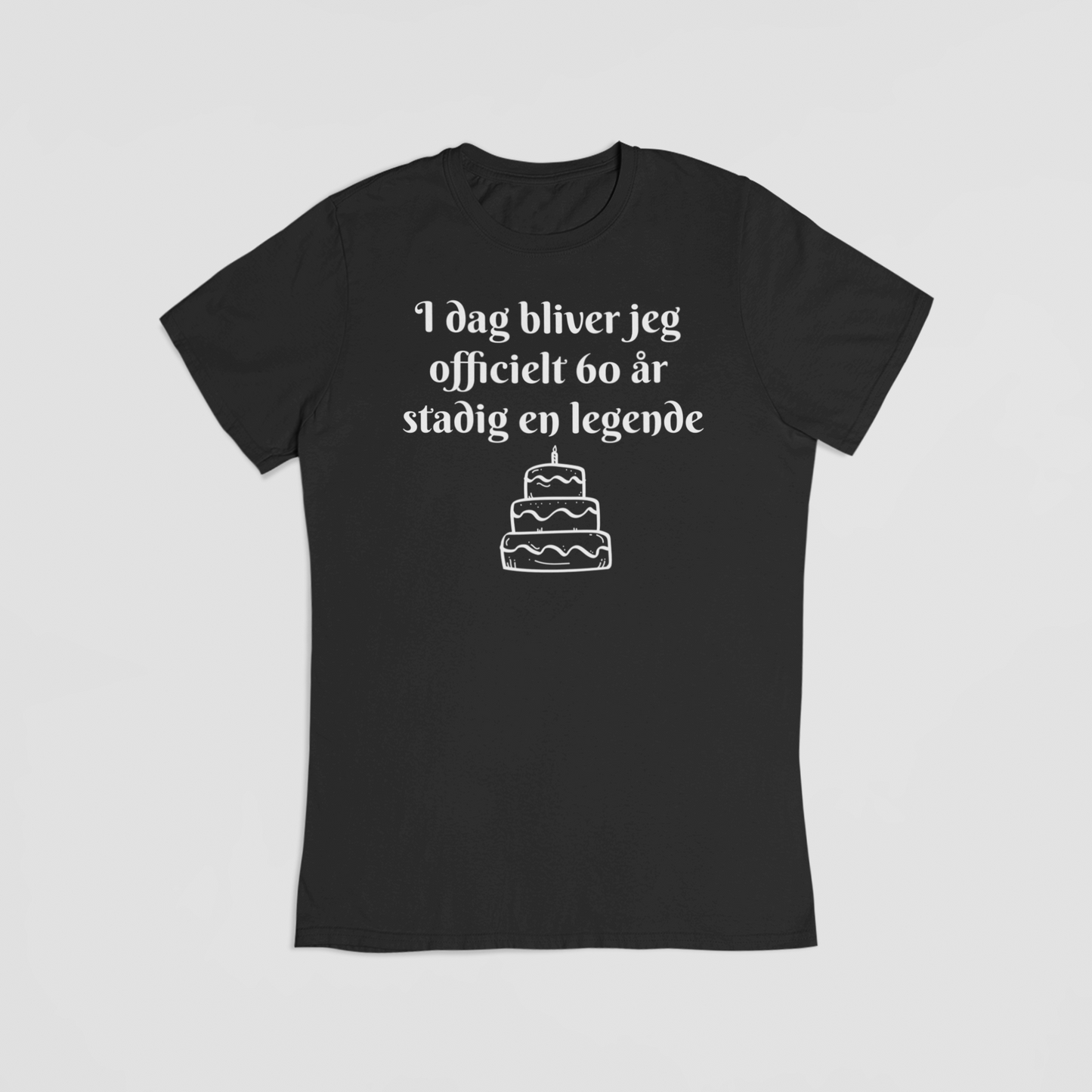 Stadig en legende 60 års fødselsdag sort T-shirt