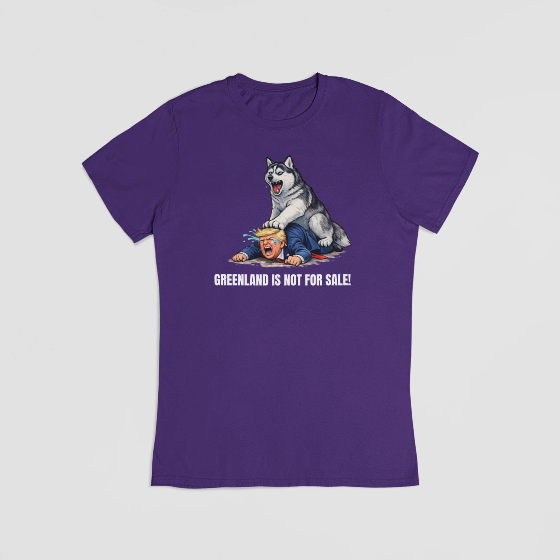 greenland not for sale trump t-shirt