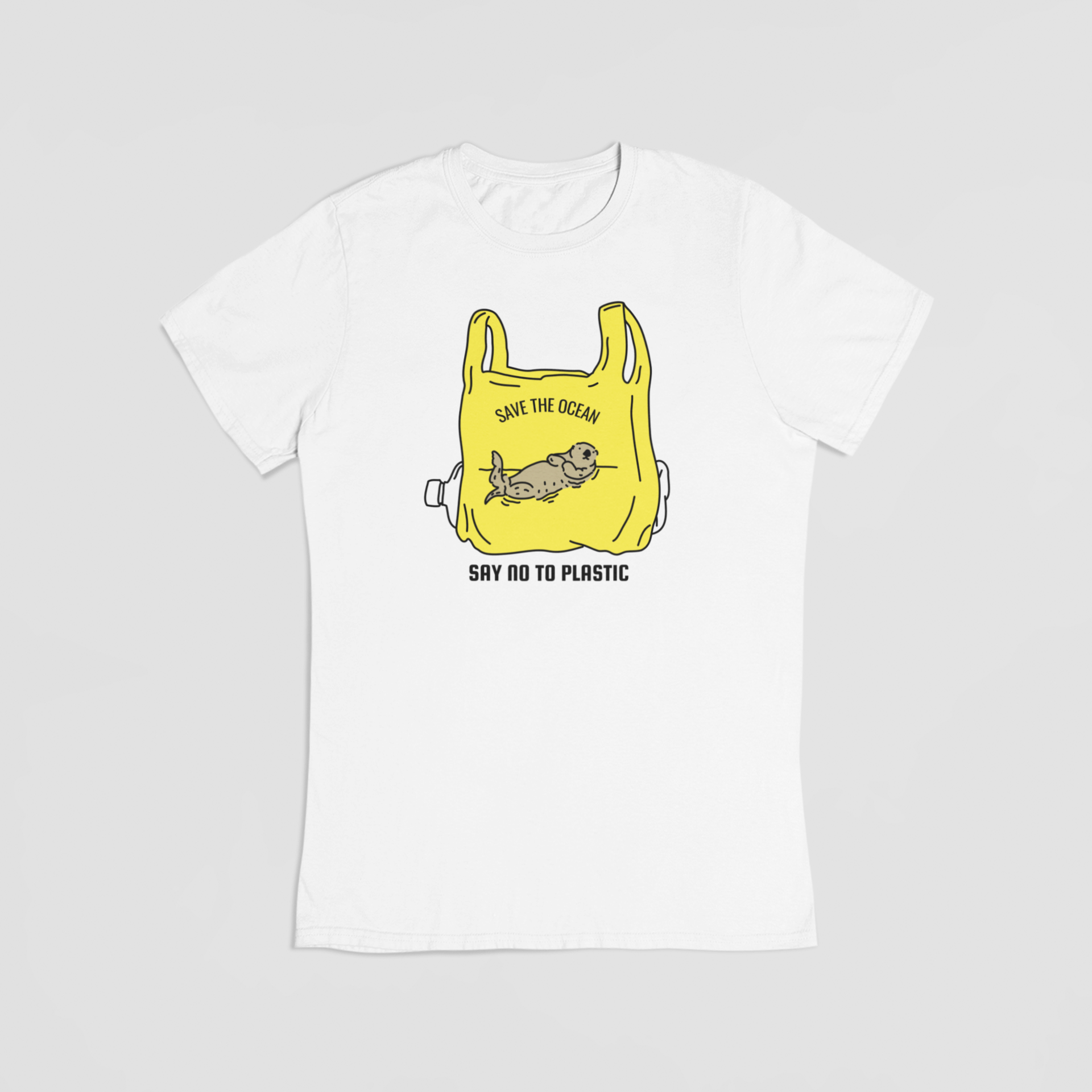 Lets enjoy the sun - T-shirt - Coolshirts.dk